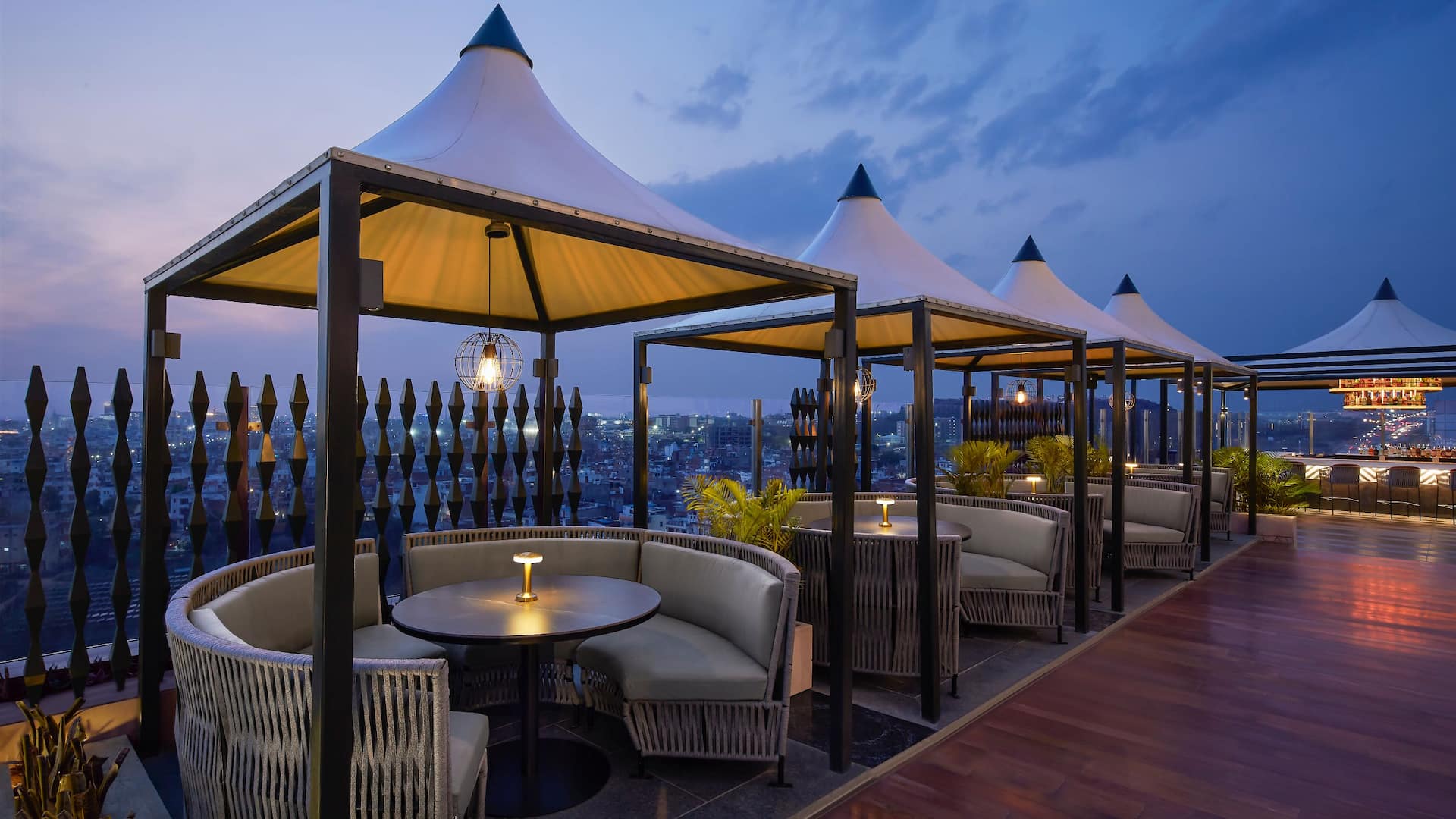 Hyatt Place Jaipur Malviya Nagar Cabana Evening