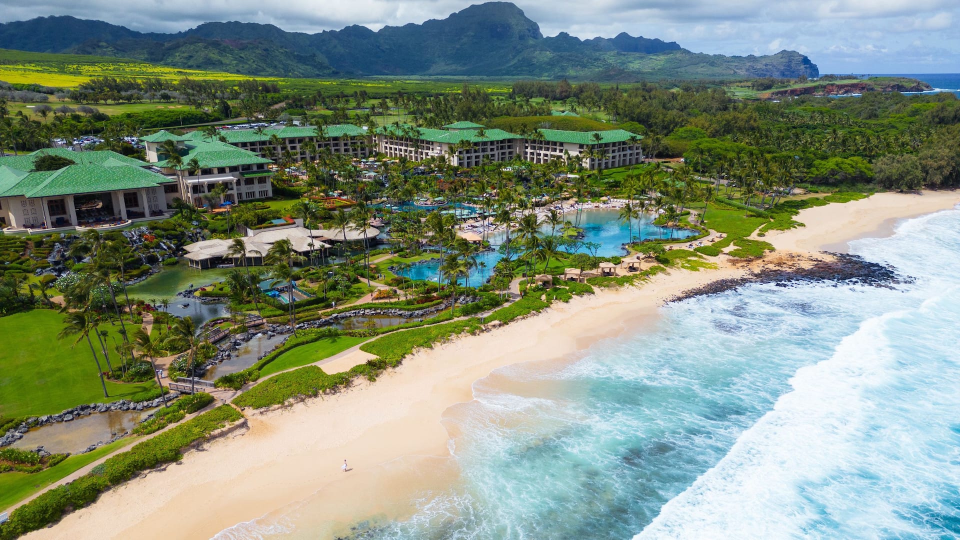 Grand Hyatt Kauai Resort & Spa Aerial View