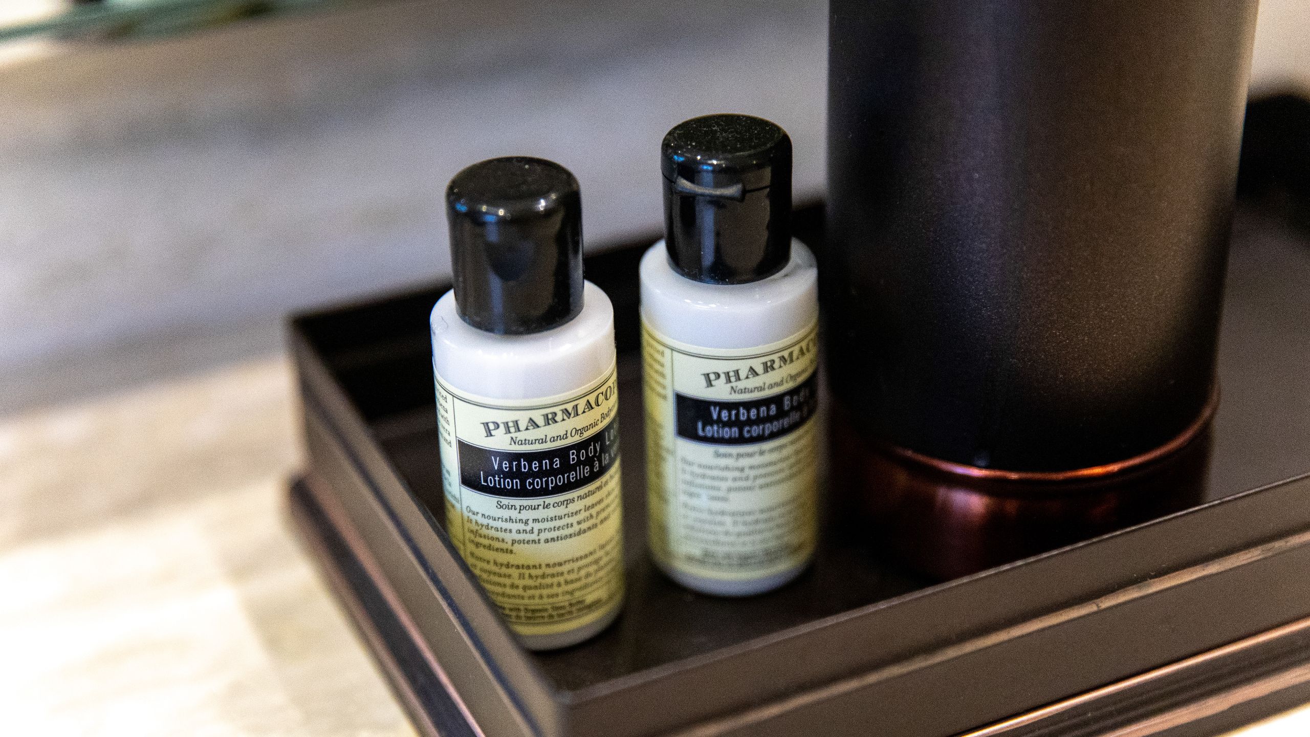 9 of 11 Hyatt Grand Central New York Guestroom Bathroom Amenities Detail