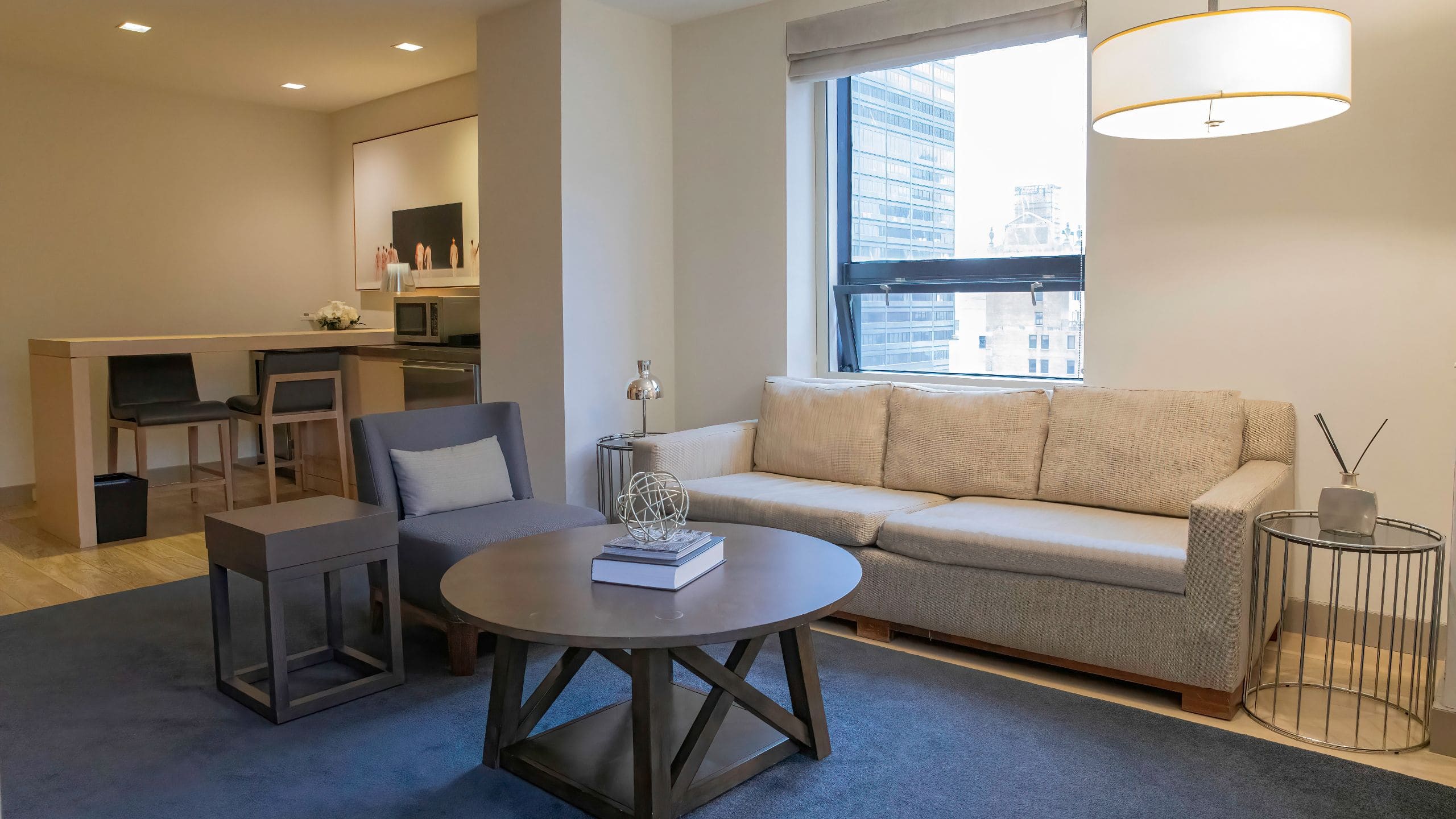 Hyatt Grand Central New York Presidential Suite Living Area