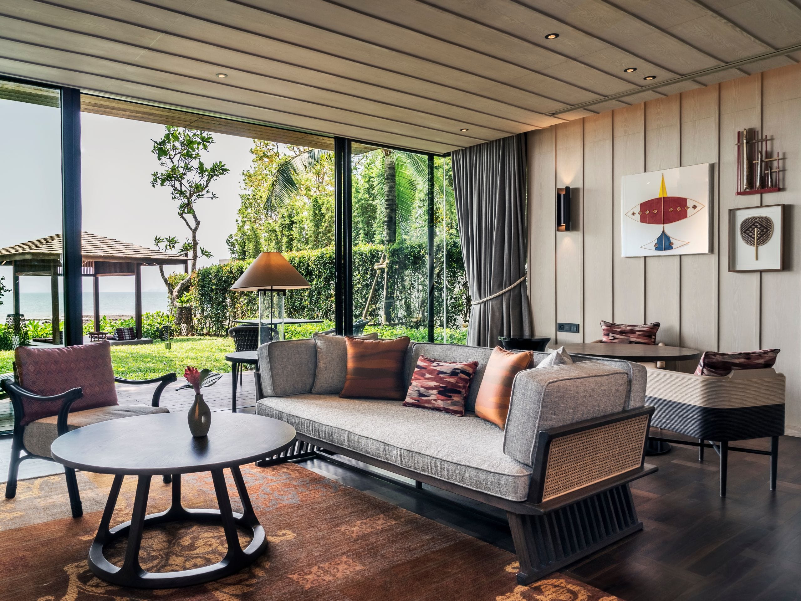 Andaz Pattaya Jomtien Beach Beachfront Suite Living Room