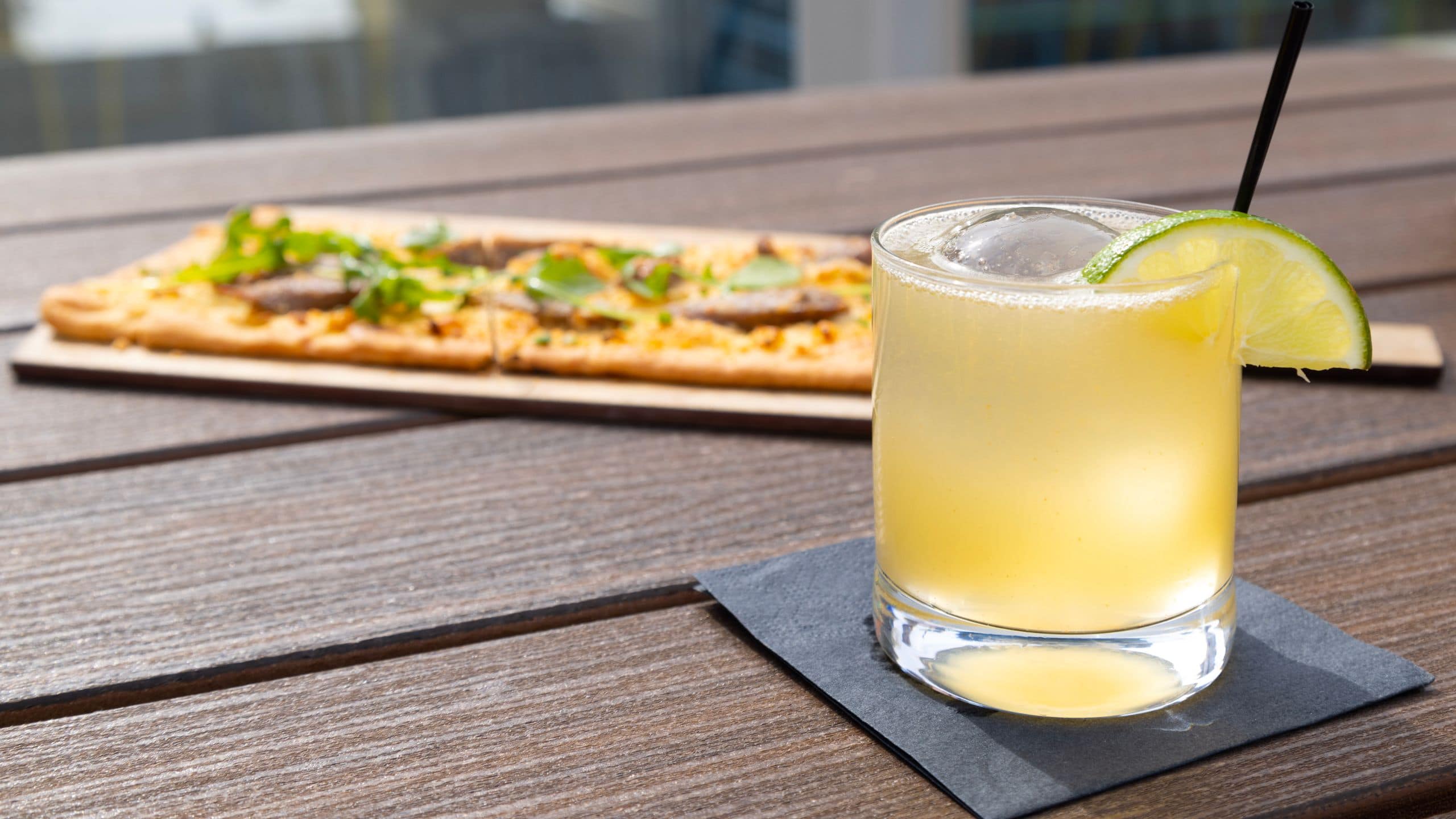 Hyatt Centric The Loop Chicago Aire Flatbread Cocktail