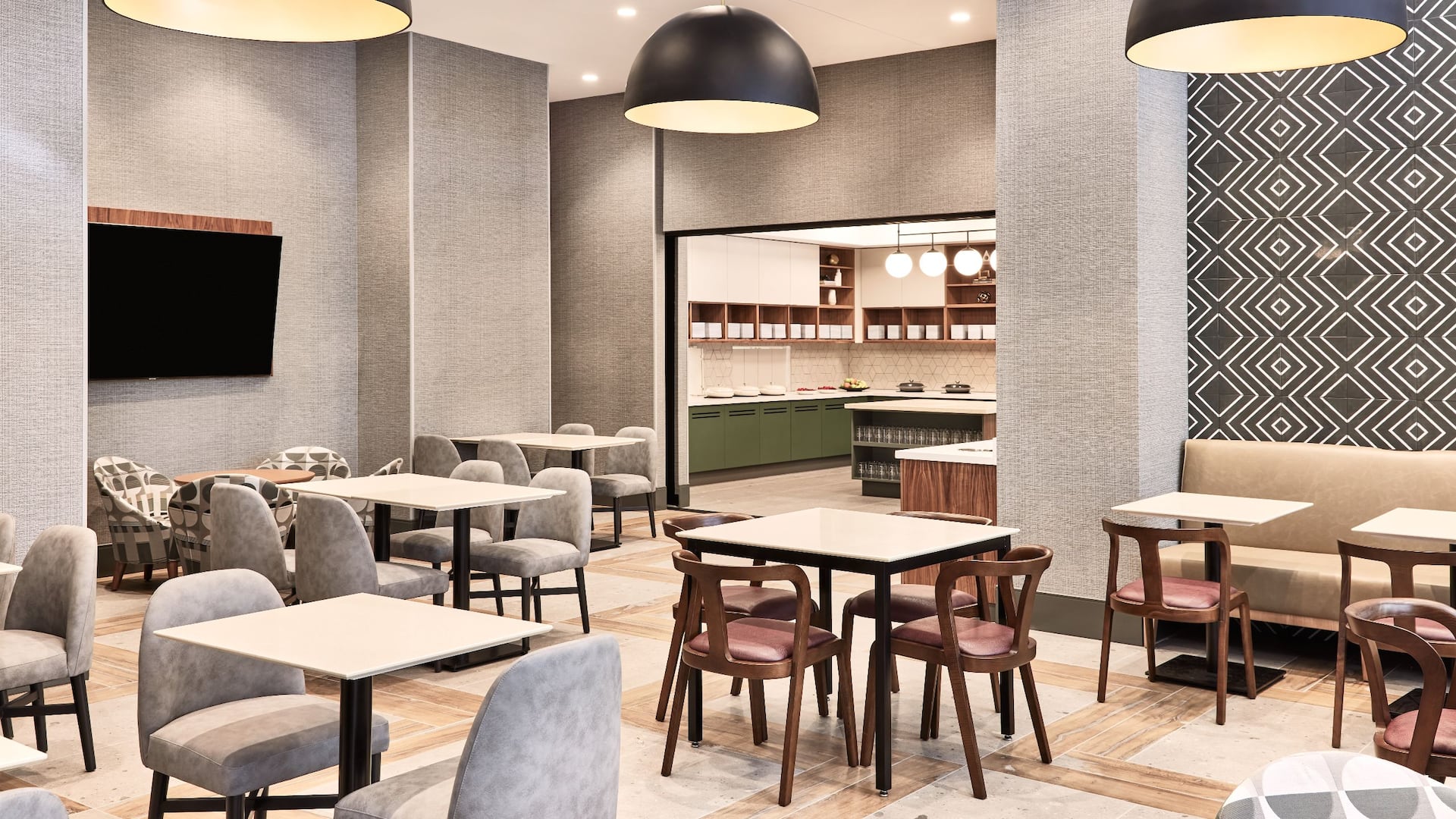 Hyatt Place Phoenix / Downtown Breakfast Seating