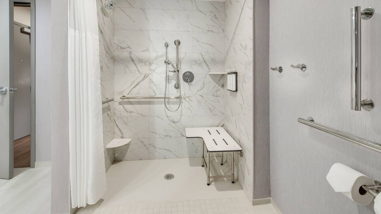 Accessible Roll In Shower