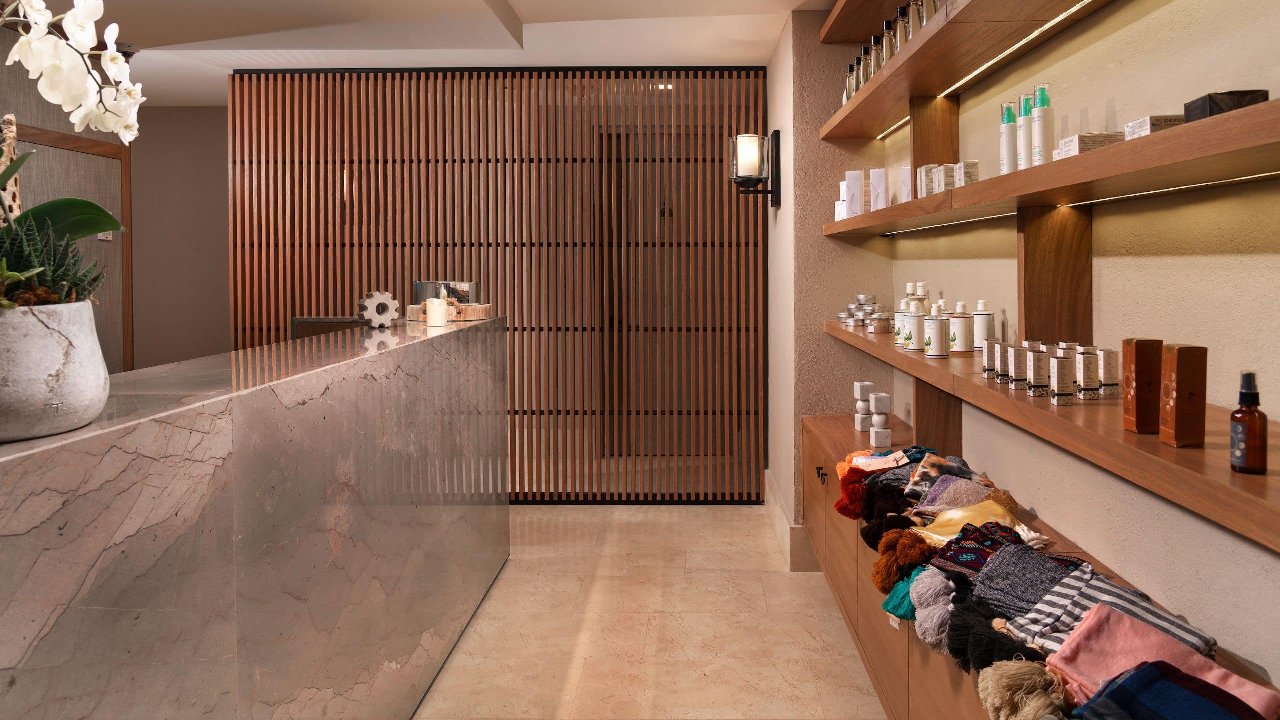 Numu Boutique Hotel San Miguel de Allende Spa Shelf
