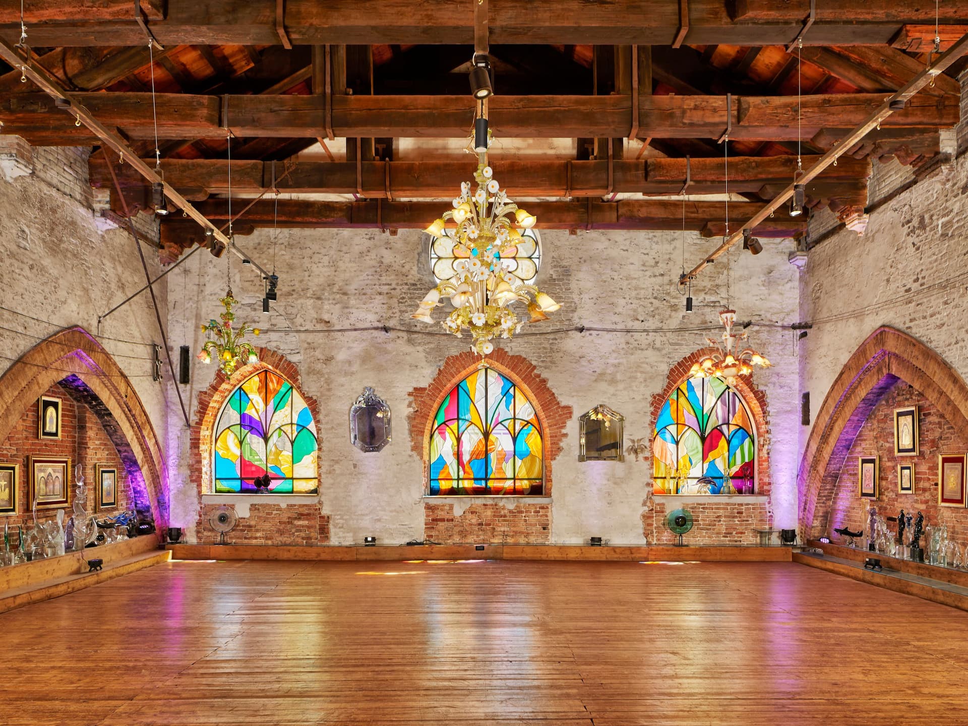 Hyatt Centric Murano Venice Venue Glass Cathedral Upper Floor Detail