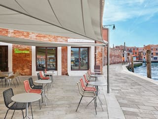 Hyatt Centric Murano Venice Rivalonga Bar Canal View