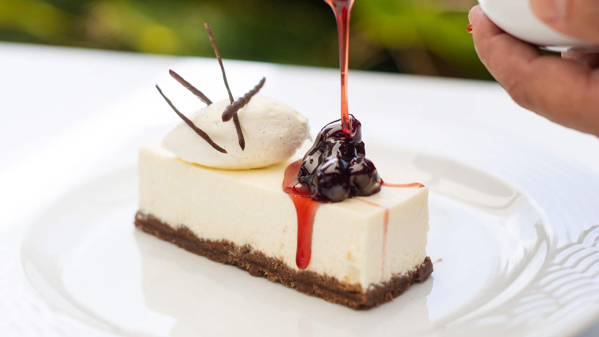 Hyatt Regency Thessaloniki Cheesecake
