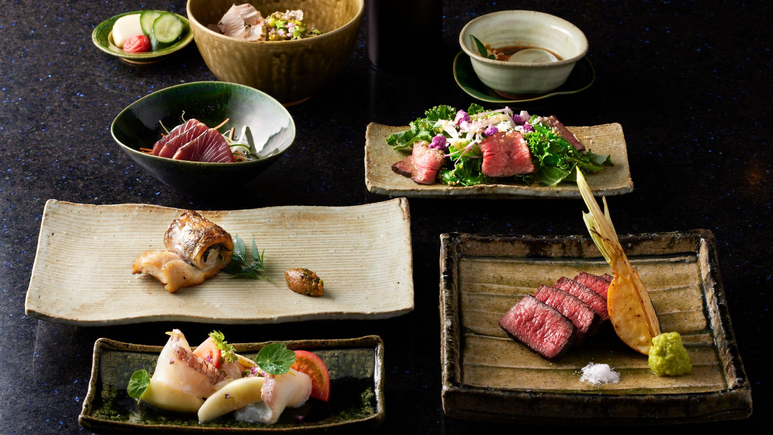 Fuji Speedway Hotel Robata Oyama Dinner Omika Set Summer 2023