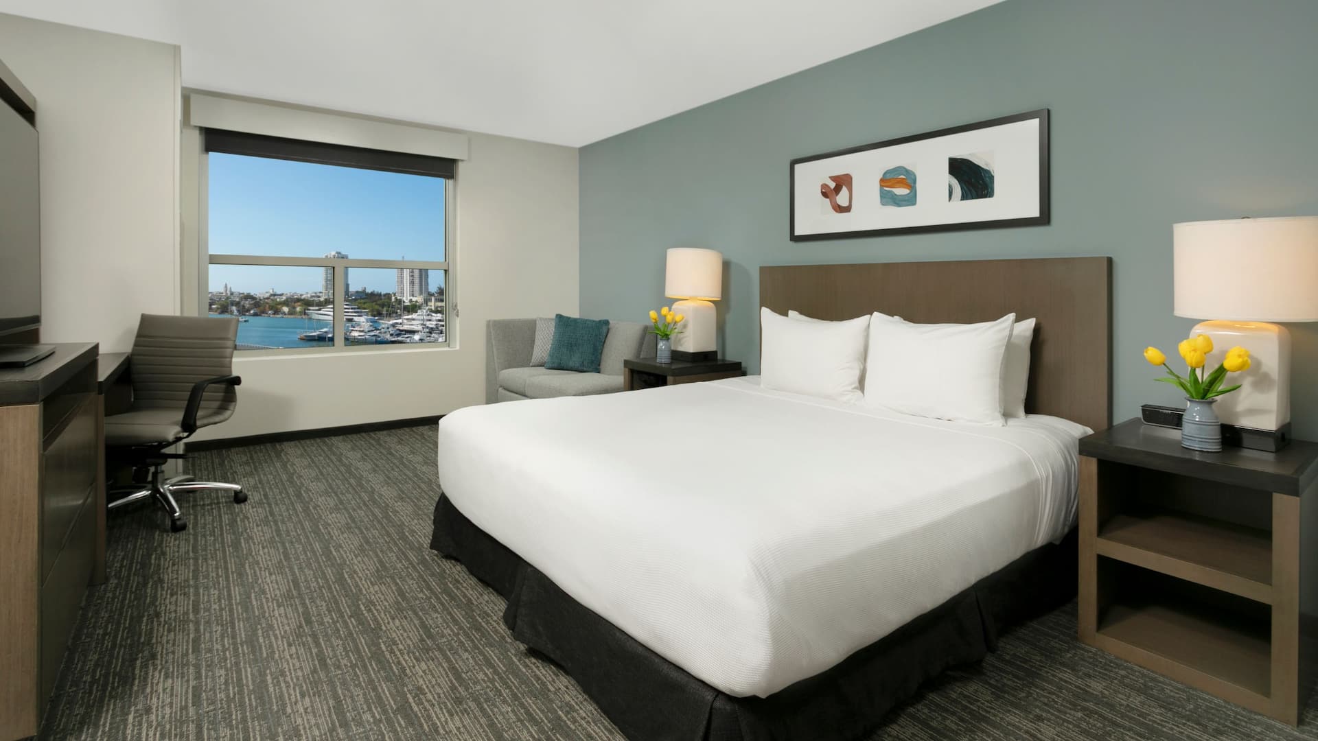 Hyatt House San Juan Bay View Accessible King Den