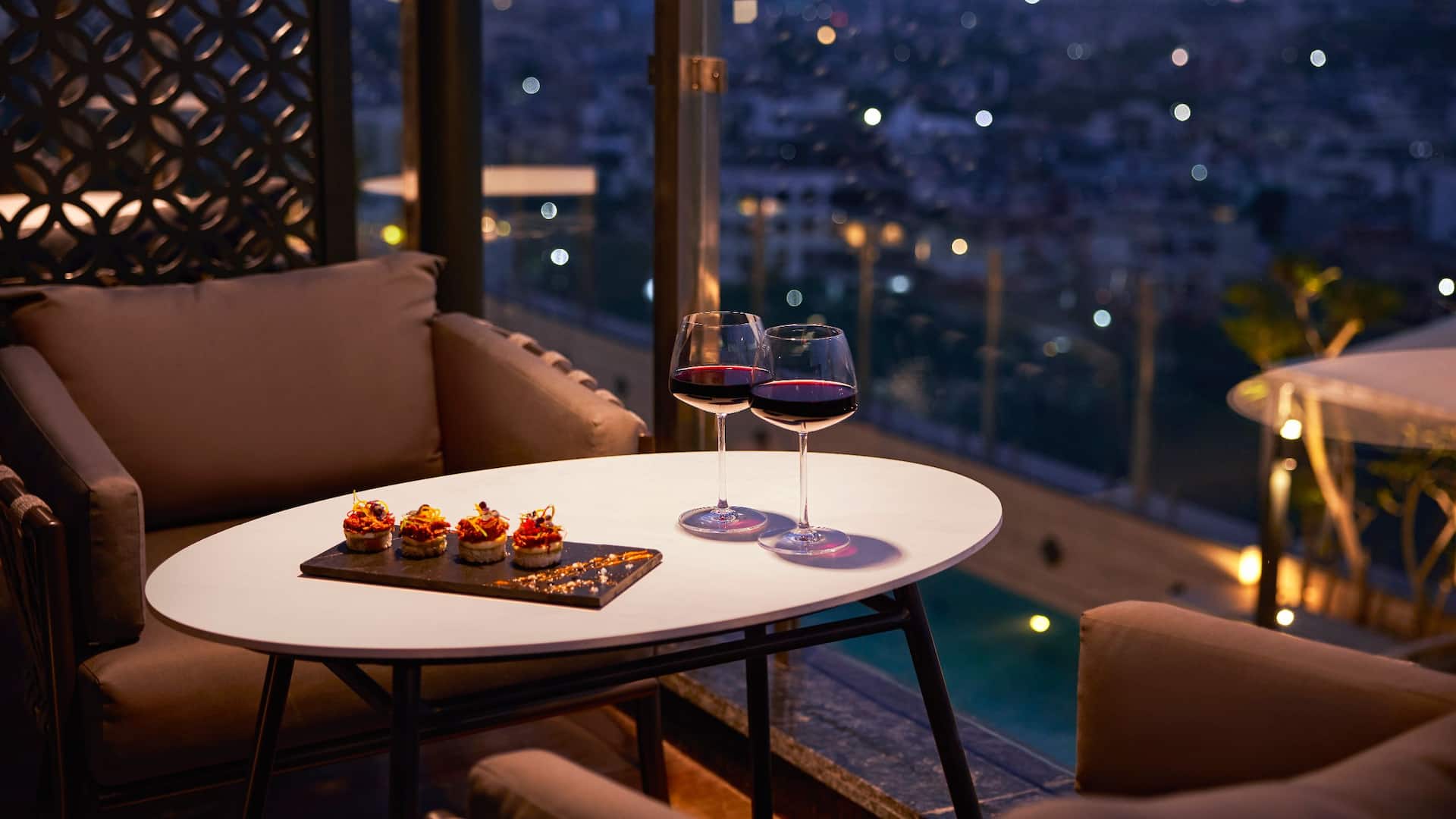 Hyatt Place Jaipur Malviya Nagar Zeest Couple Seating