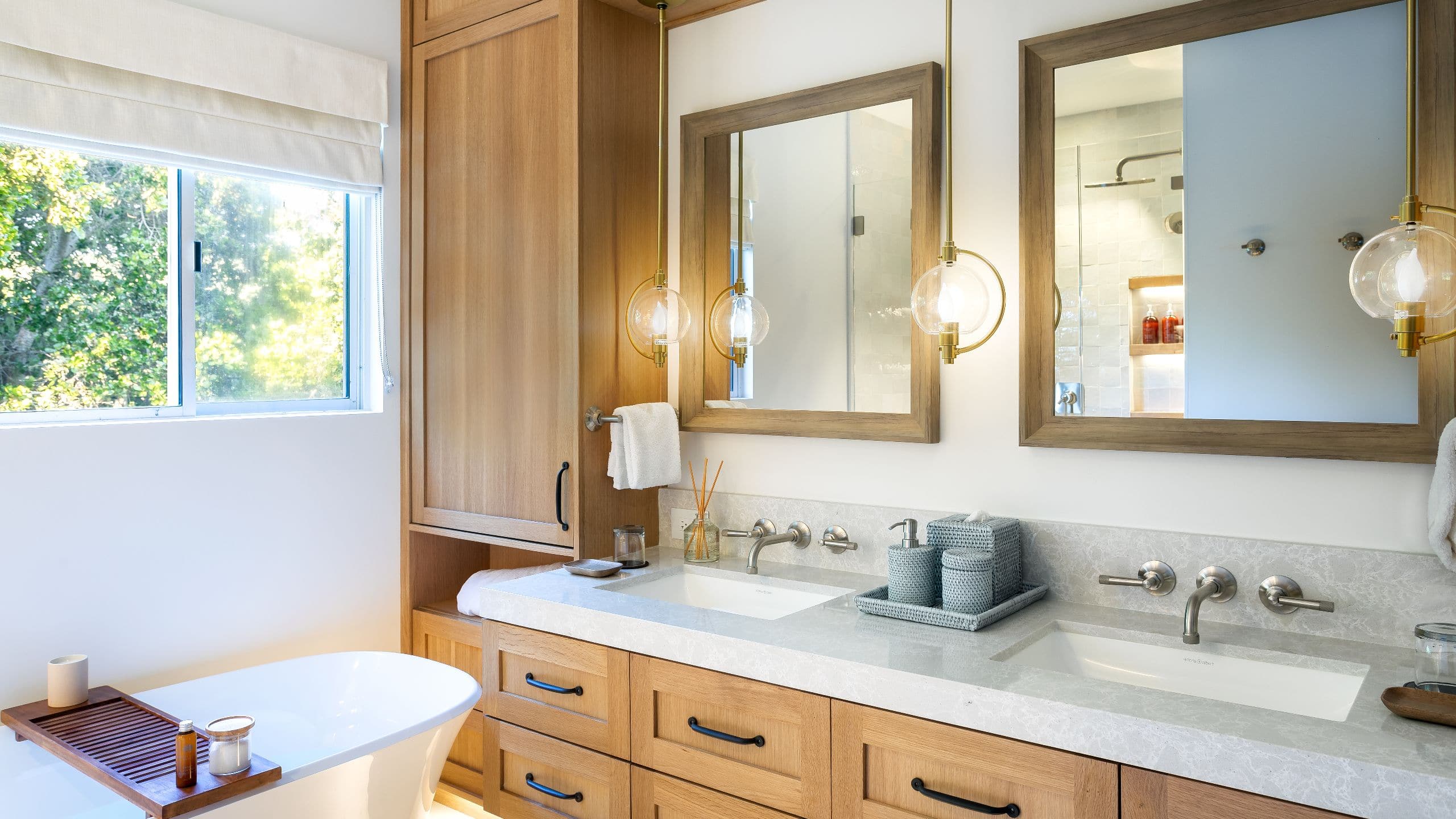 Carmel Valley Ranch Live Oak Suite Bathroom Dual Sink
