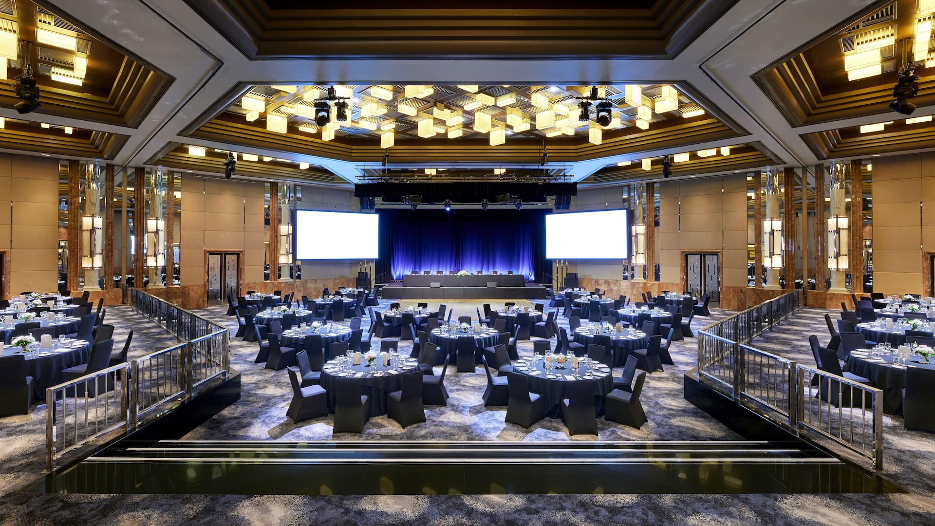 1 of 5 Grand Hyatt Melbourne Savoy Ballroom Gala Back