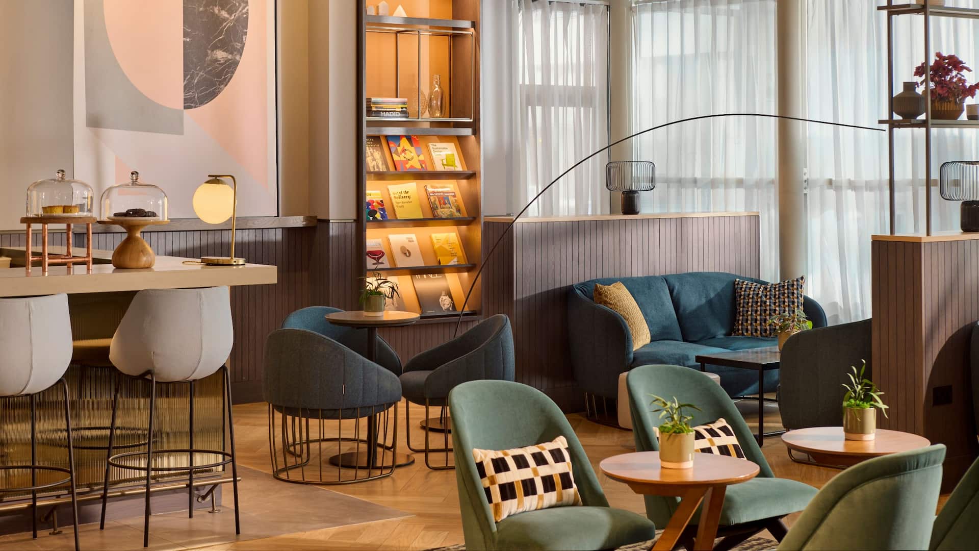 Hyatt Regency London Blackfriars City Lounge Sofa