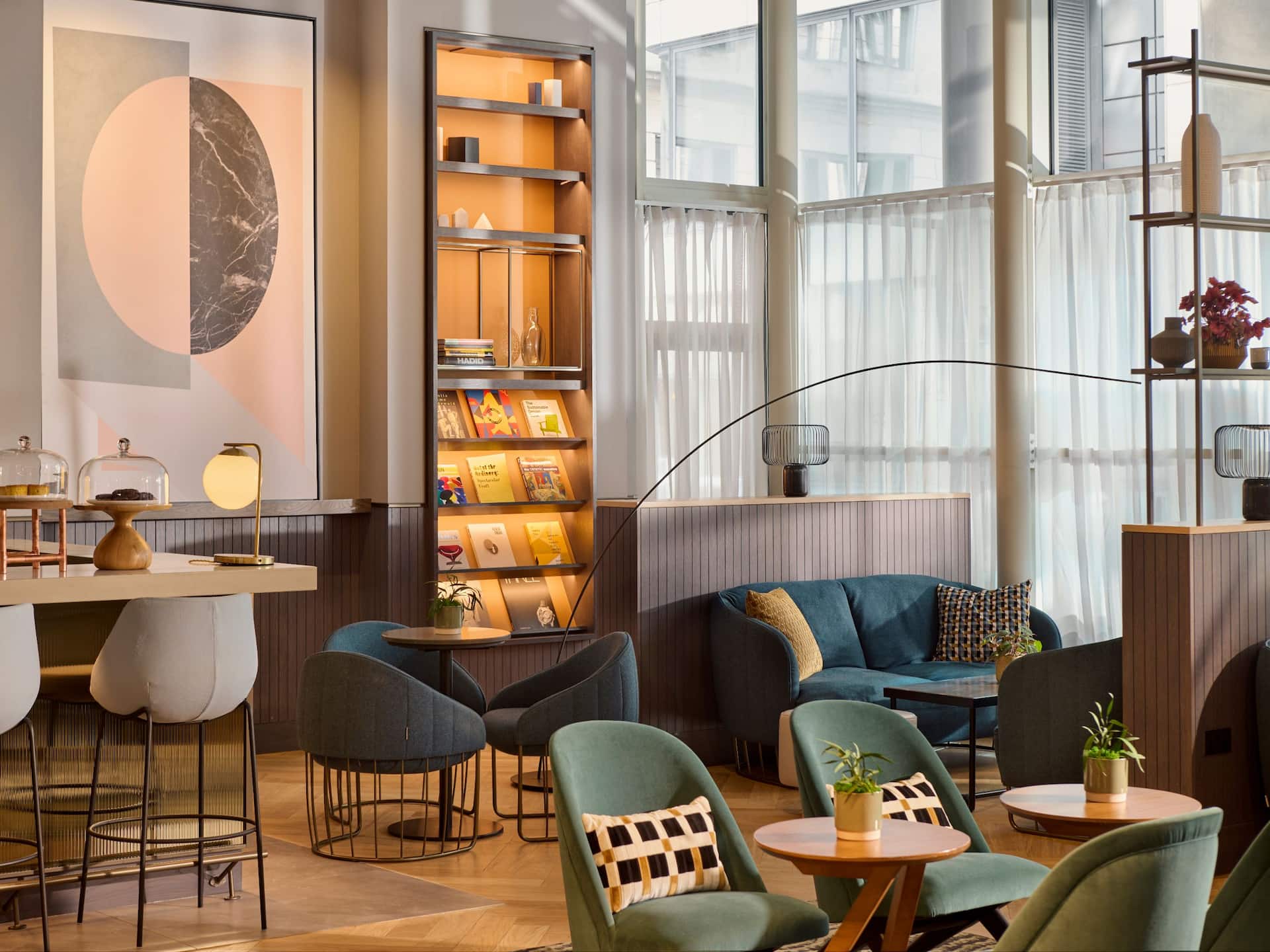 Hyatt Regency London Blackfriars City Lounge Sofa
