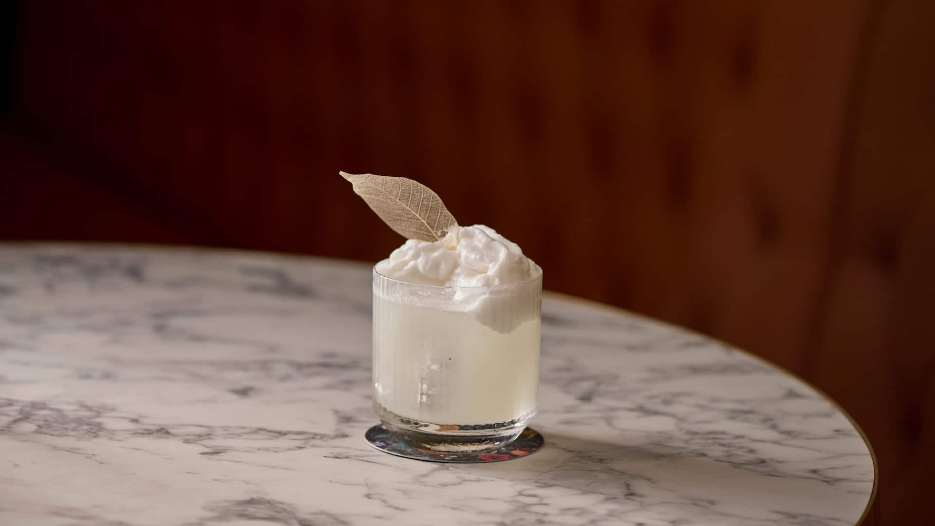 Hyatt Regency London Blackfriars The Leaf And Cane Cocktail Hale Leaf