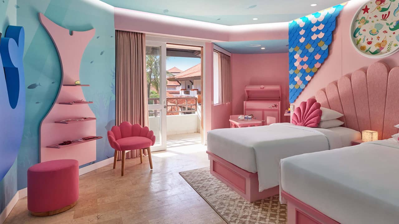 Mermaid Family Themed Room Grand Hyatt Bali 