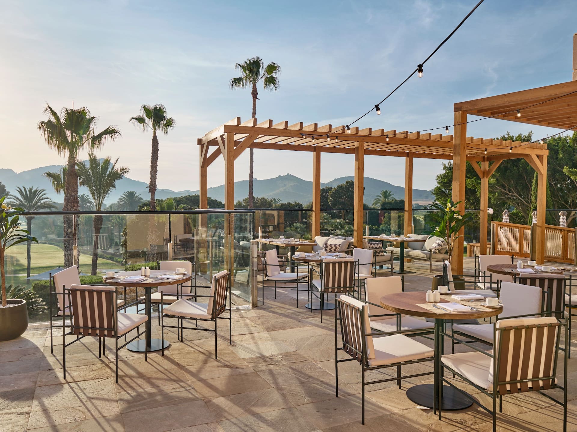 Grand Hyatt La Manga Club Golf & Spa Grand Buffet Terrace Dining Area