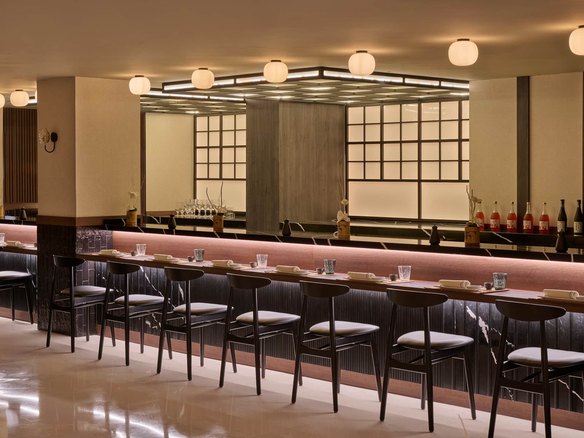 Grand Hyatt La Manga Club Golf & Spa Hatsune Bar Seating