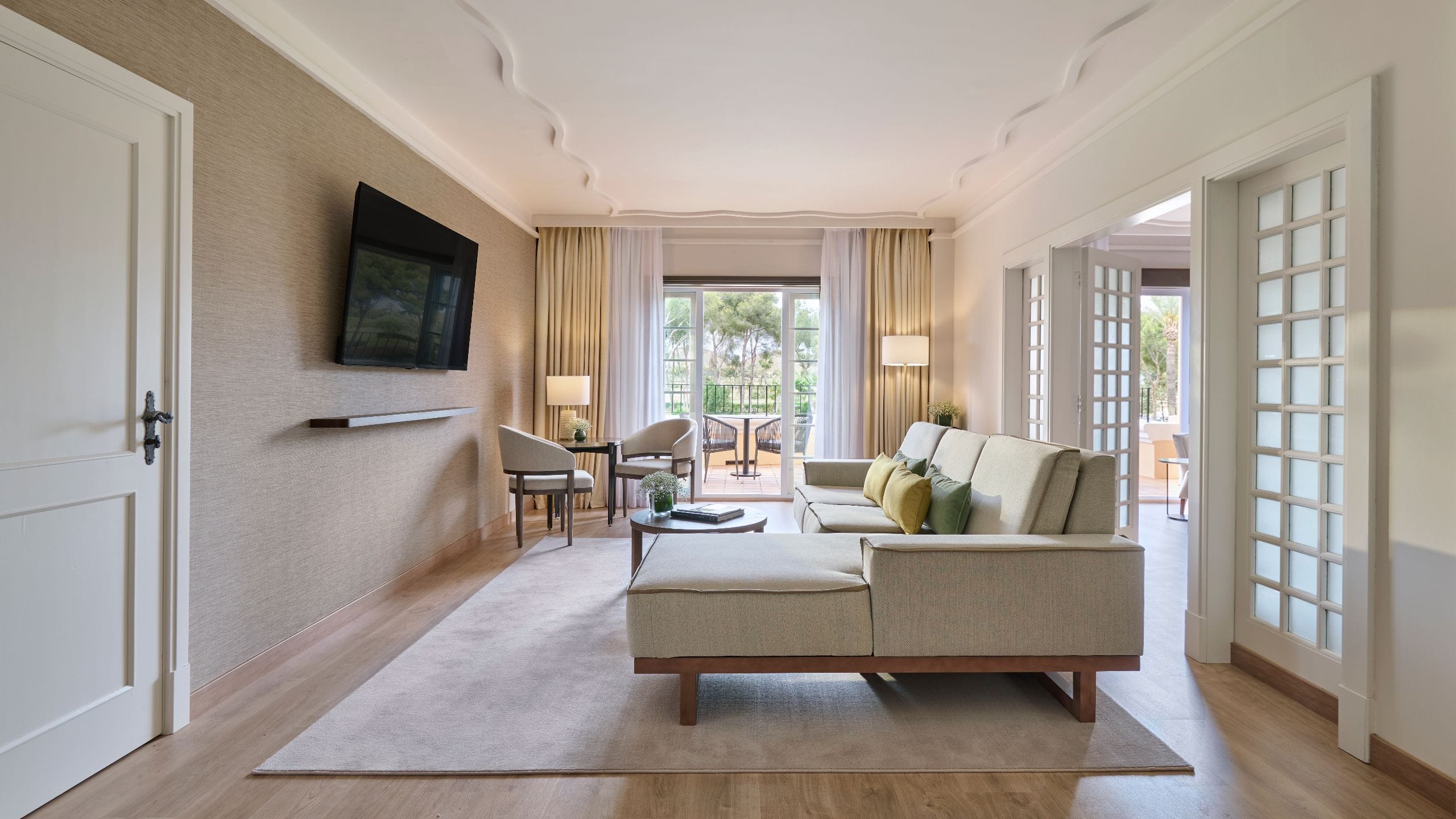 Grand Hyatt La Manga Club Golf & Spa Suite Living Room Seating Area