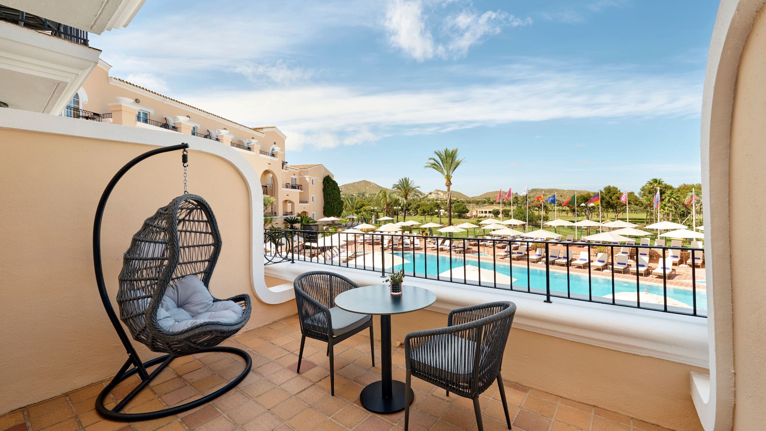 Grand Hyatt La Manga Club Golf & Spa Guestroom Balcony Pool View