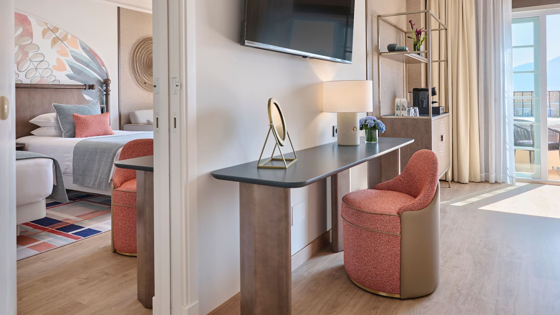 Grand Hyatt La Manga Club Golf & Spa Living Room Into Guestroom
