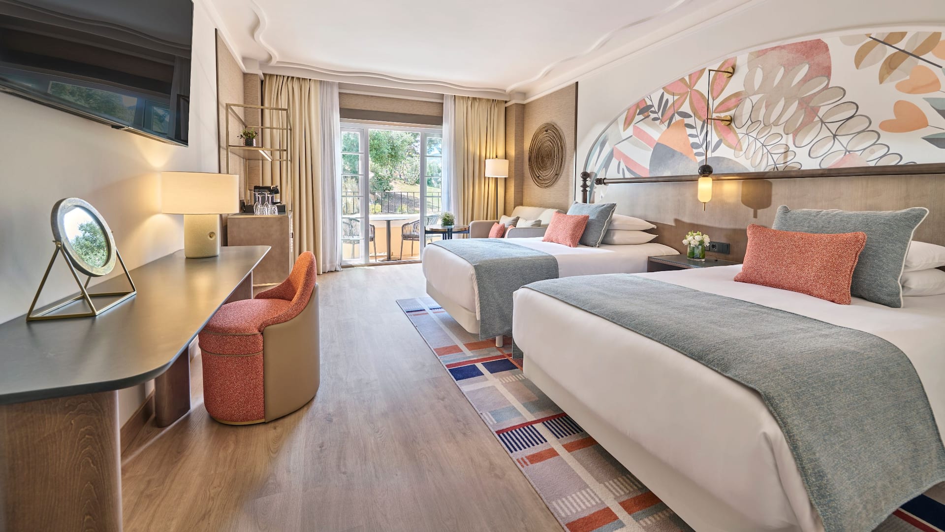 Grand Hyatt La Manga Club Golf & Spa Two Twin Beds Guestroom Balcony