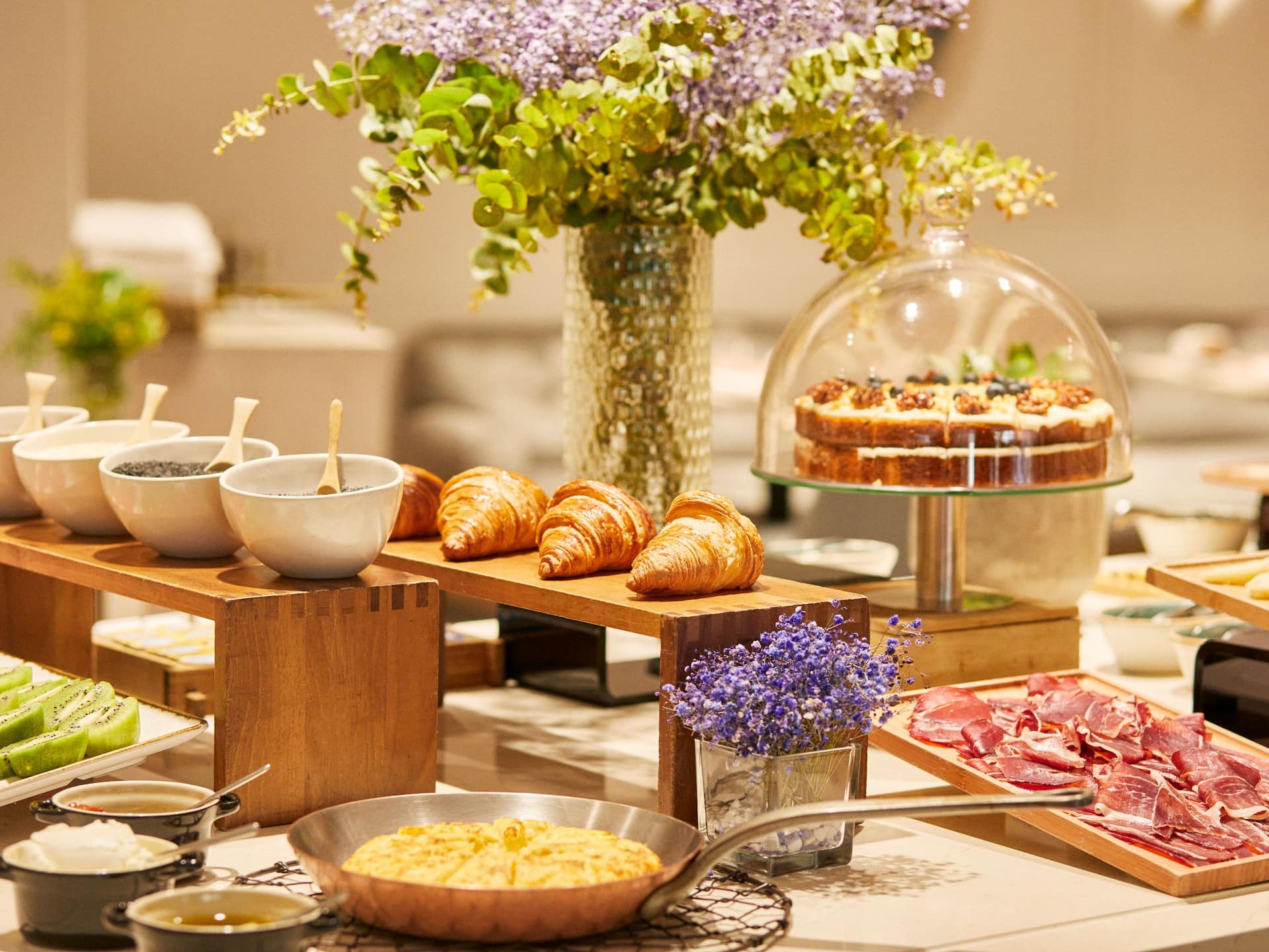 Hyatt Regency Hesperia Madrid Lamanzana Breakfast Close Up