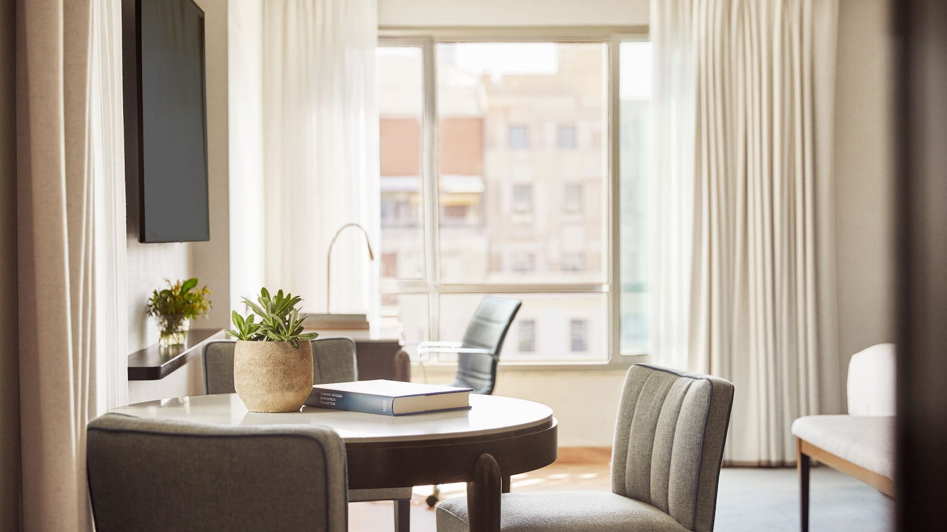 Hyatt Regency Hesperia Madrid Room Details Tv