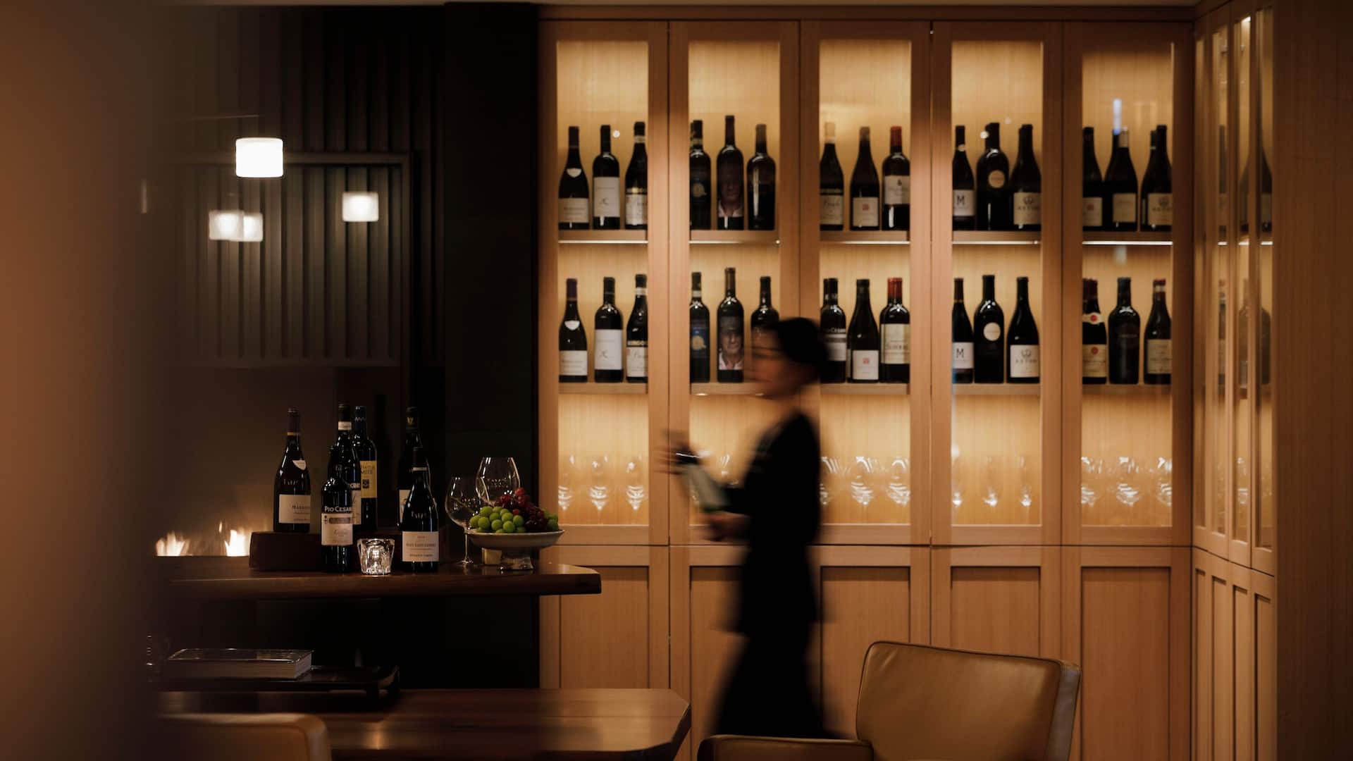 ワイン バー ザ リビングルーム パークハイアット京都