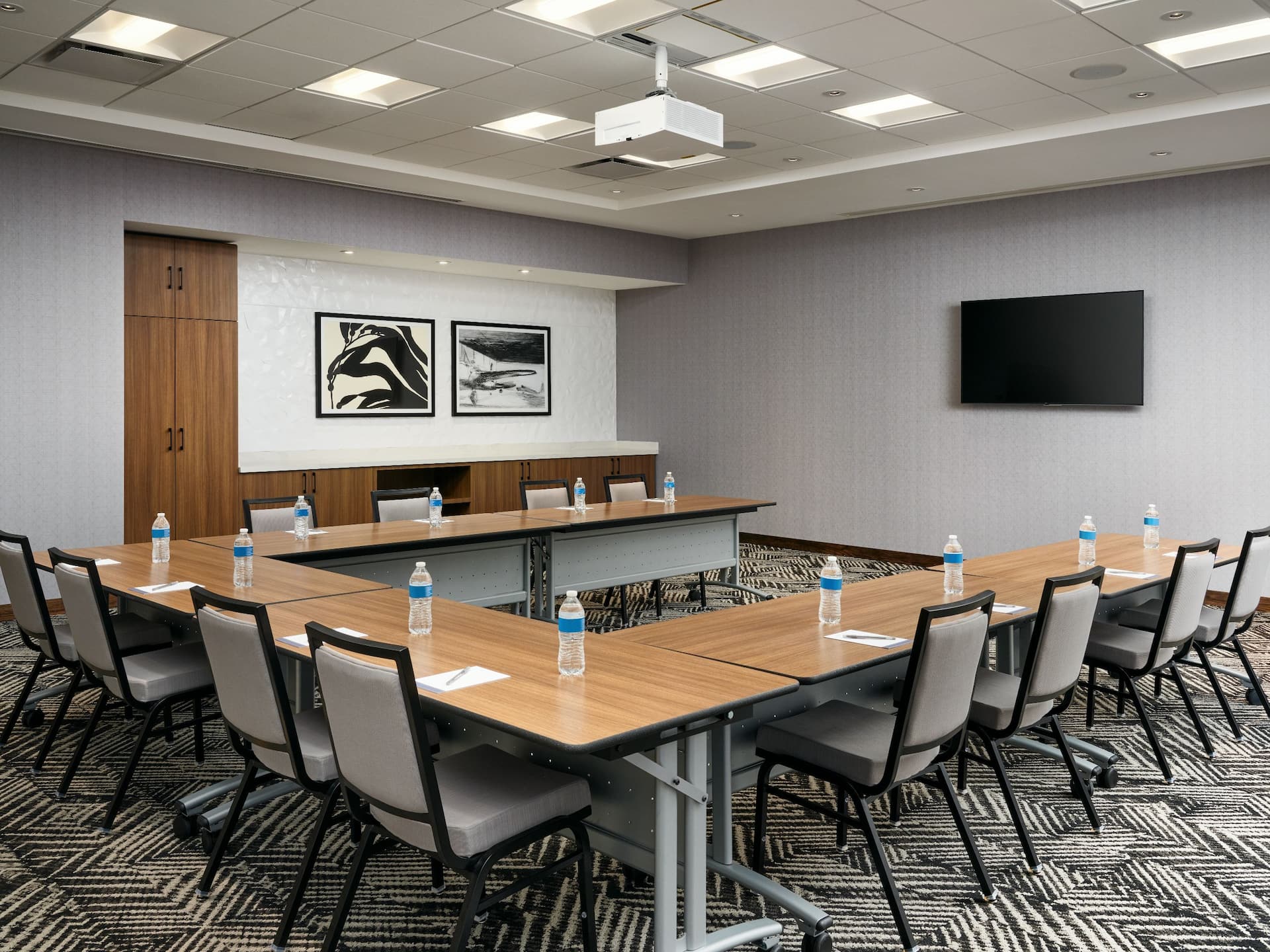 Hyatt Place Melbourne Airport Meeting Space U Shape