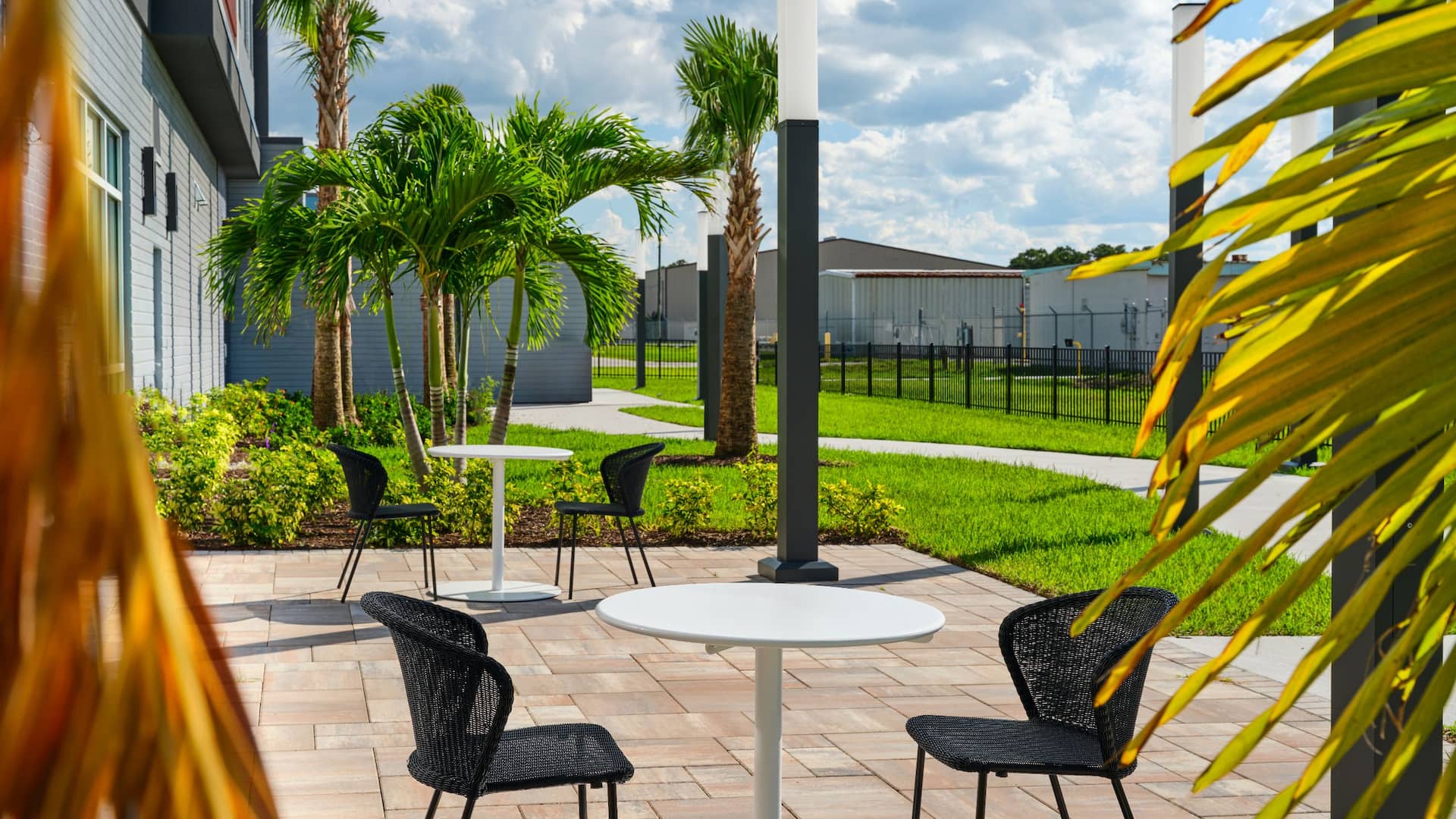 Hyatt Place Melbourne Airport Outdoor Patio Meeting Space