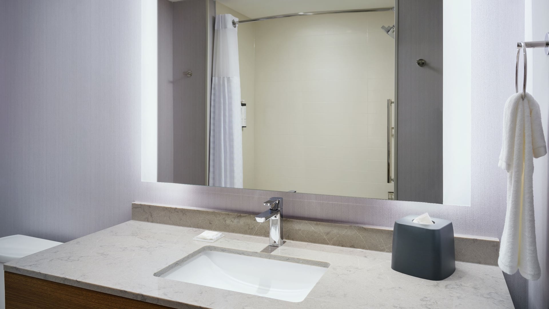 3 of 3 Hyatt Place Melbourne Airport King Vanity Bath