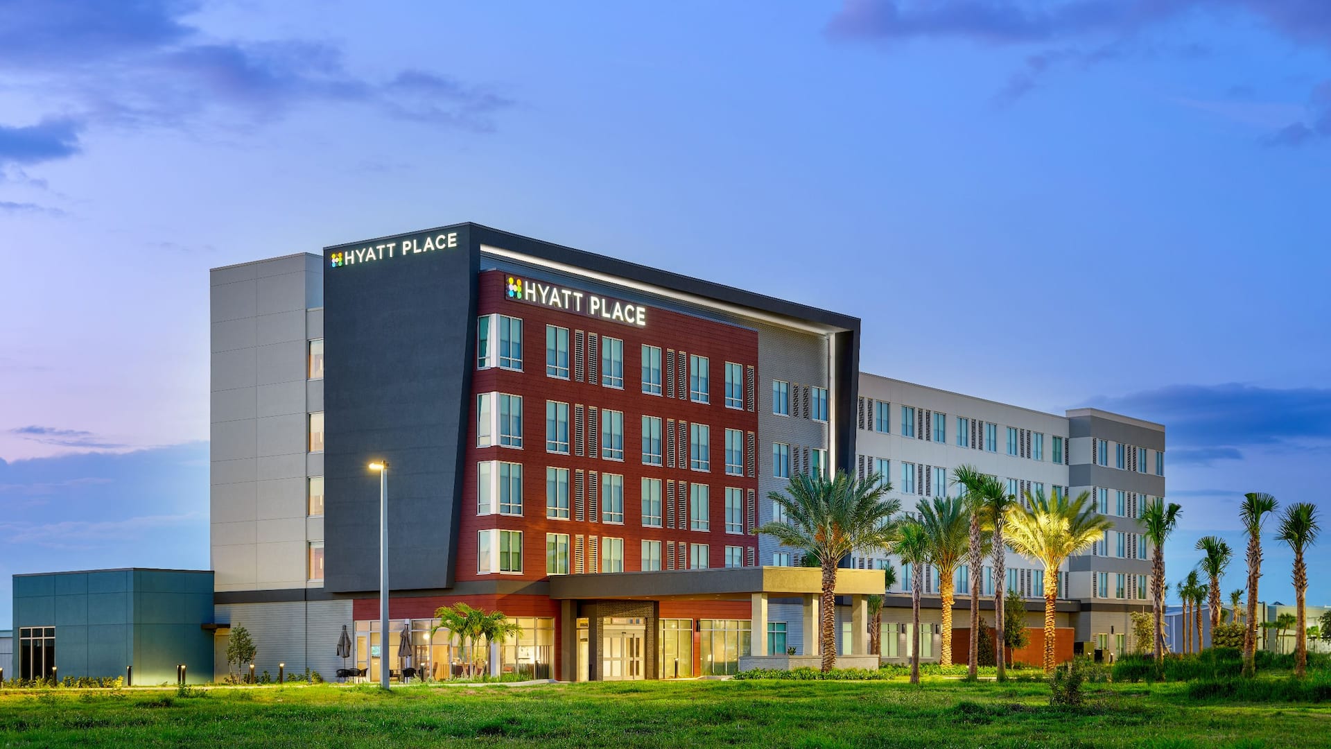 Hotel Exterior Dusk