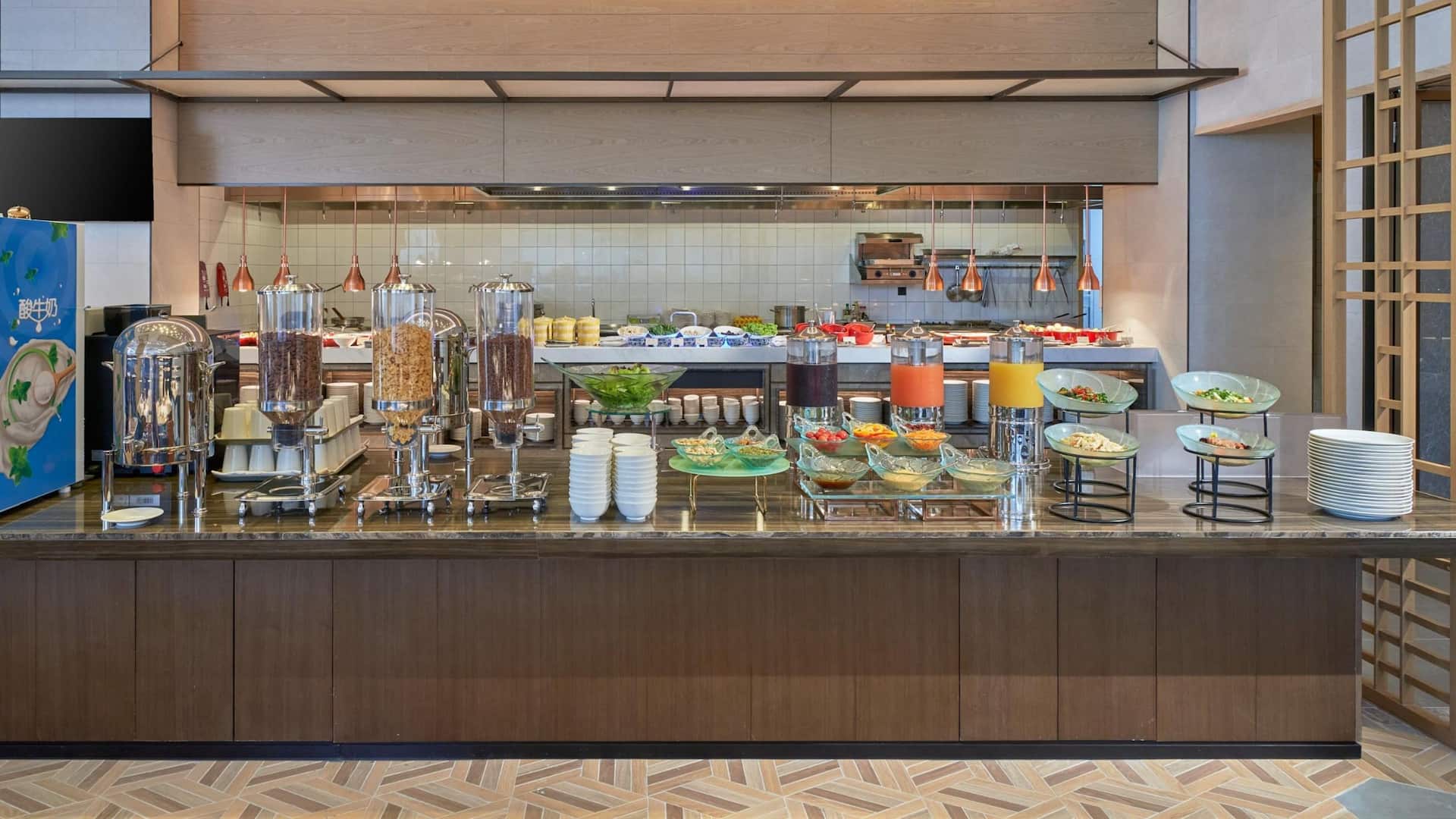 Hyatt Place Yantai Development Zone Buffet Breakfast Pick Up Counter