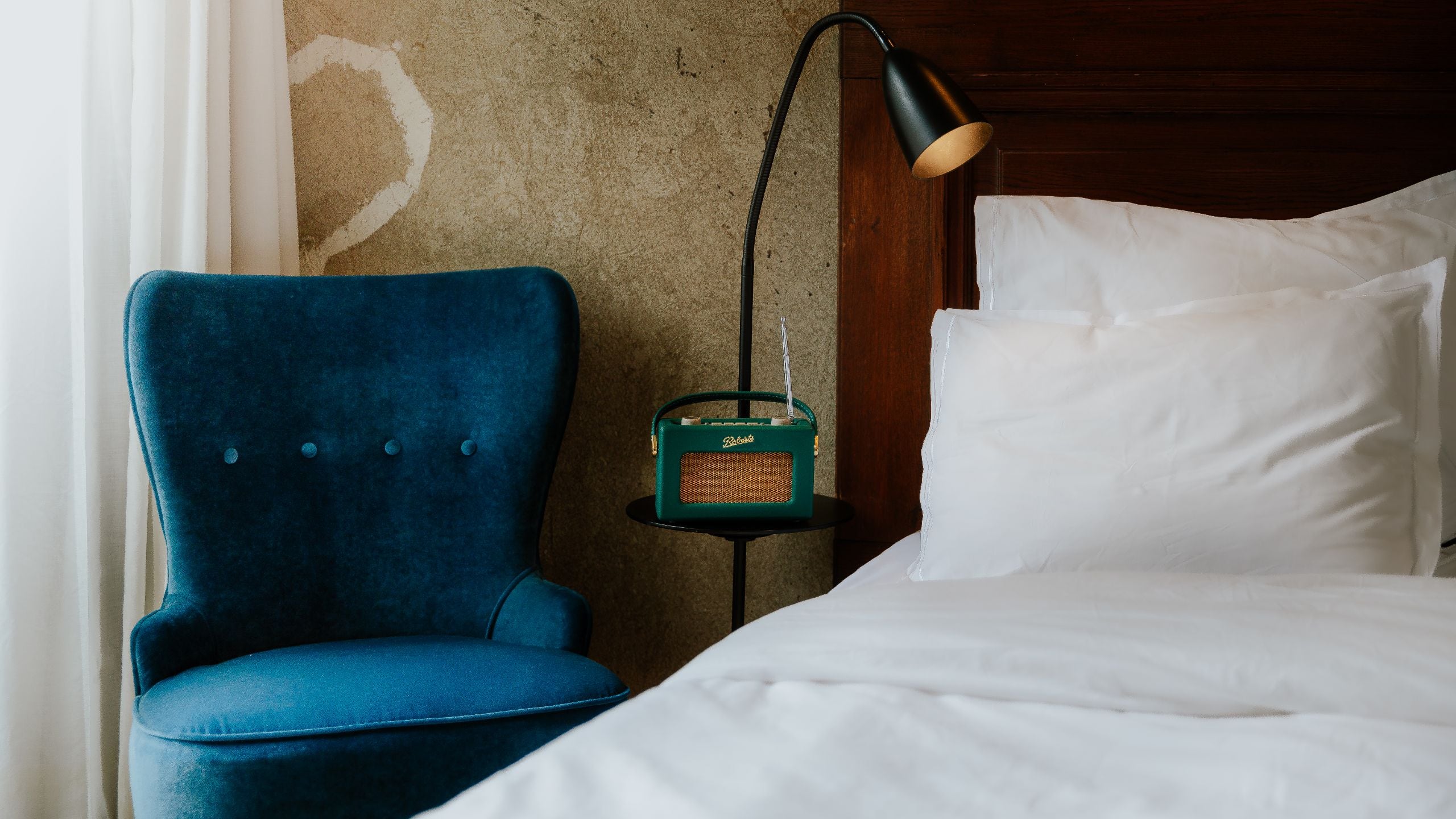 Story Hotel Riddargatan King Bed Balcony Lamp