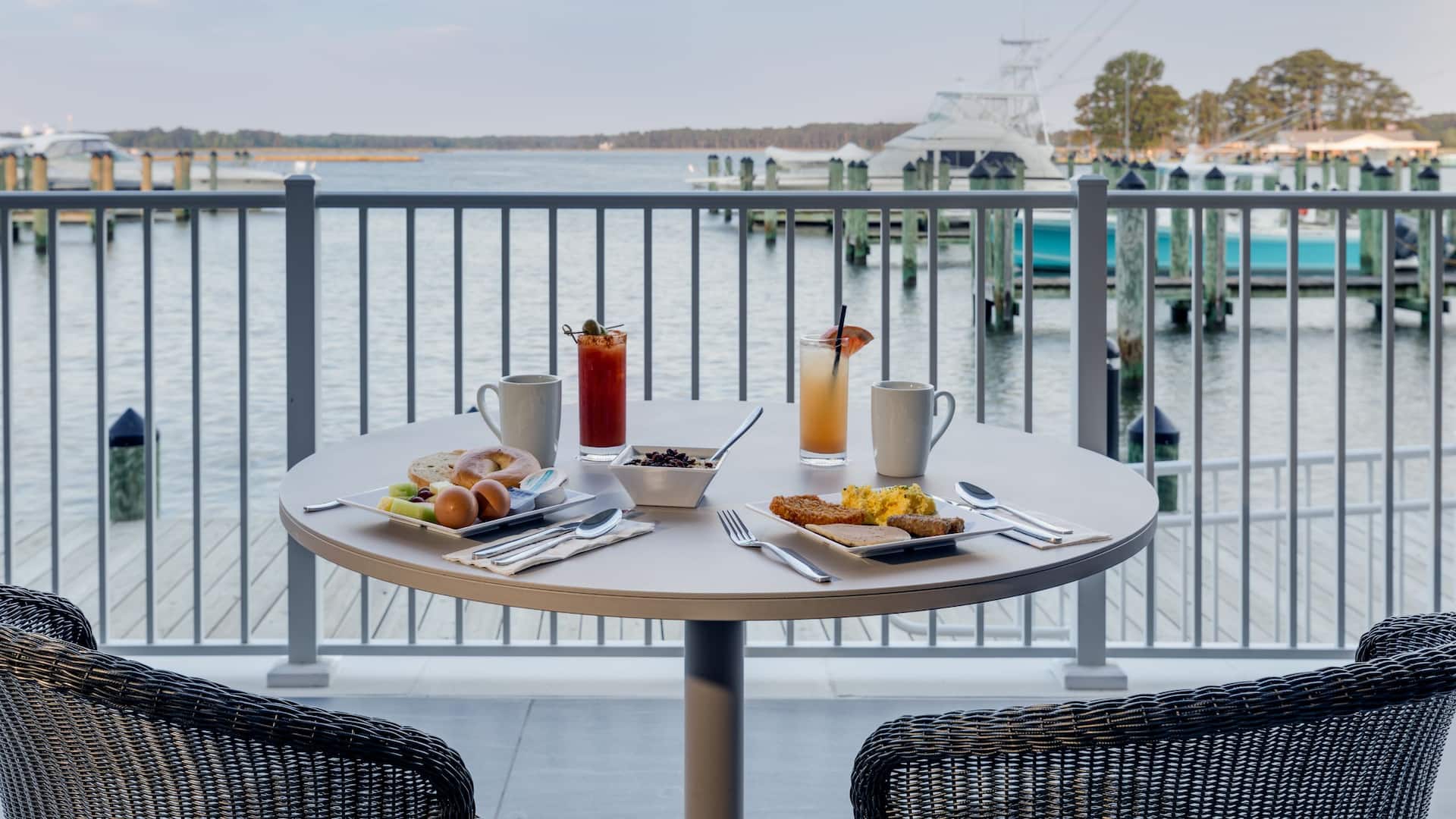 Hyatt Place Kent Narrows & Marina Breakfast Detail