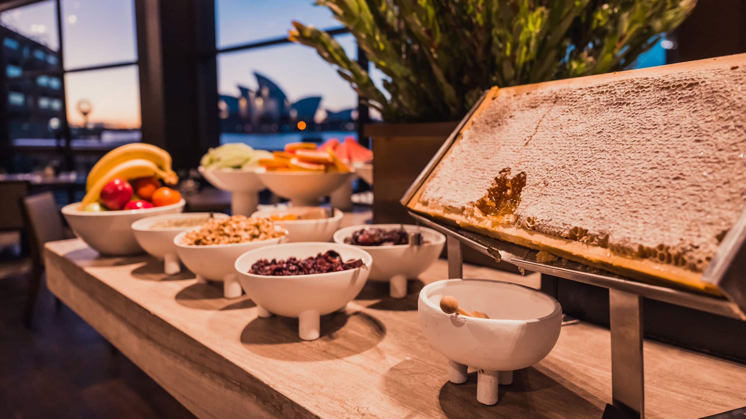 Park Hyatt Sydney Breakfast Fruits and Honey