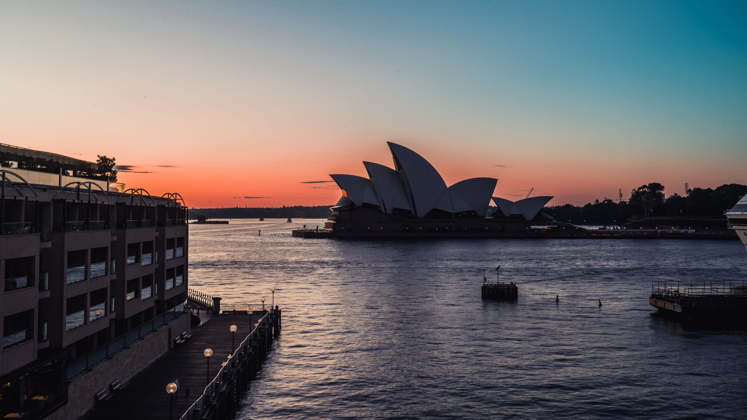 Park Hyatt Sydney Sunrise Balcony Views