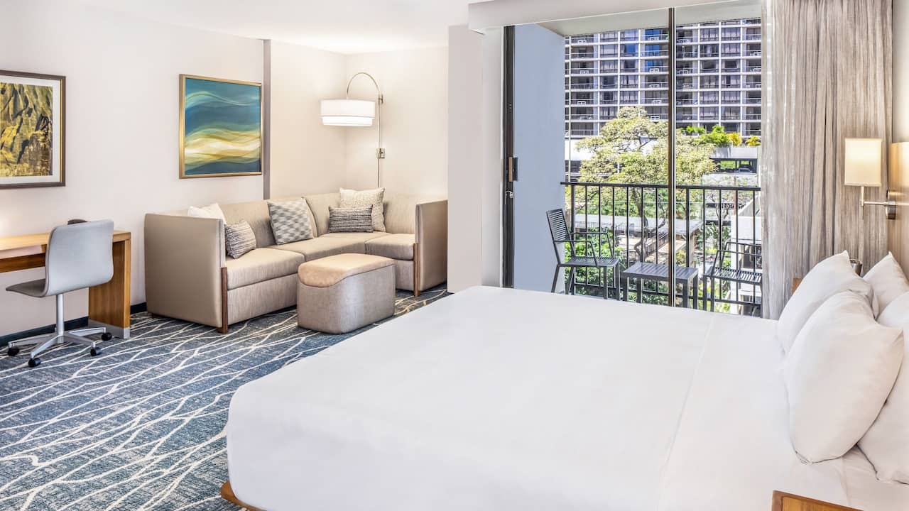 Accessible City View King Bed