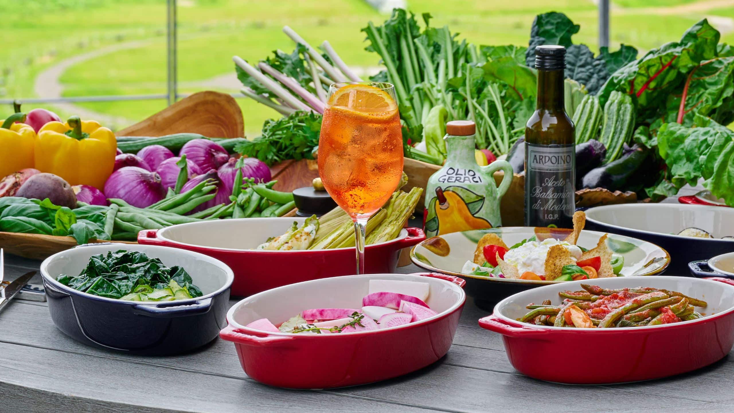 Park Hyatt Niseko Hanazono Olivo Terrace Seating Spread