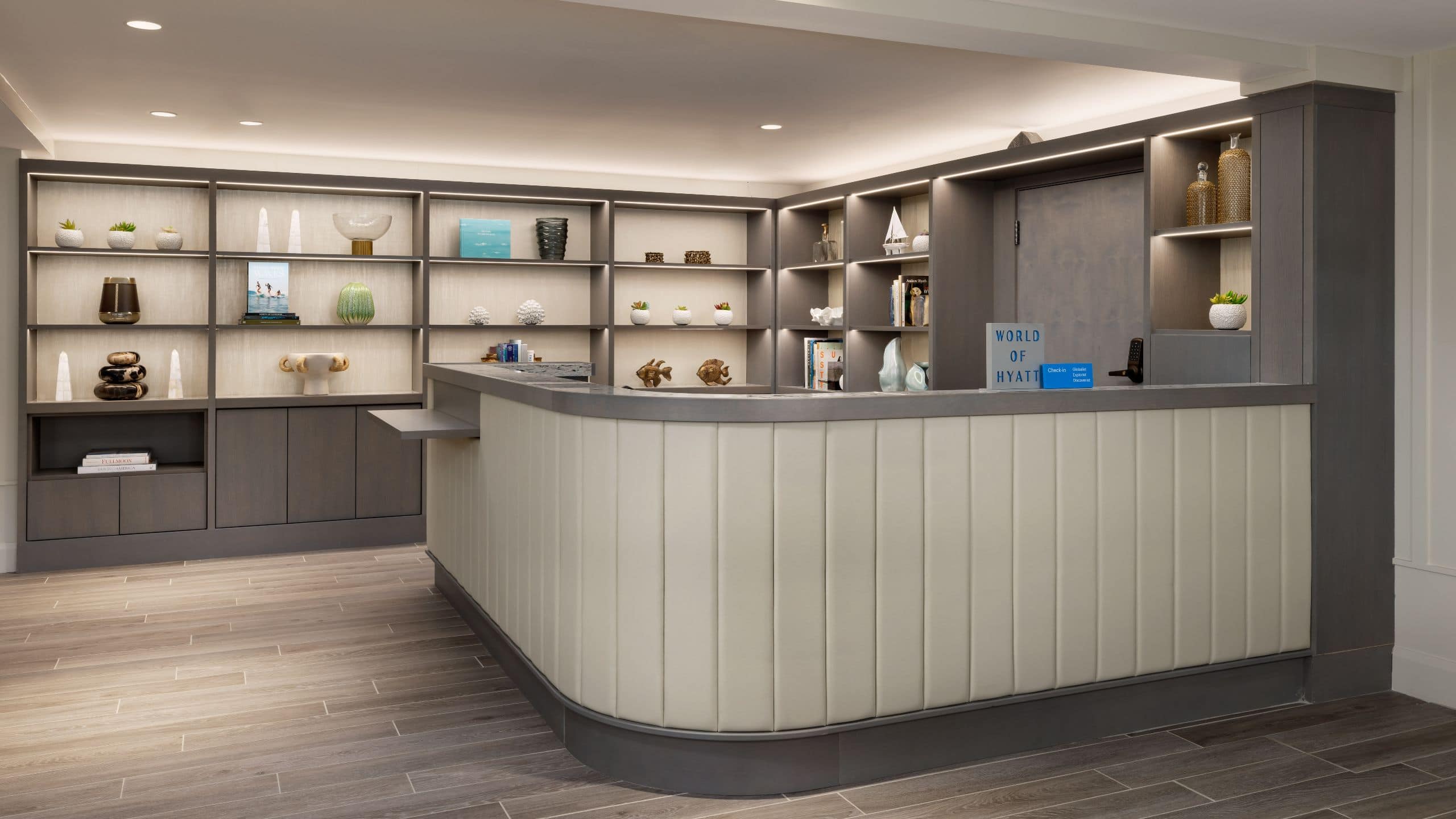The Pell Lobby Front Desk