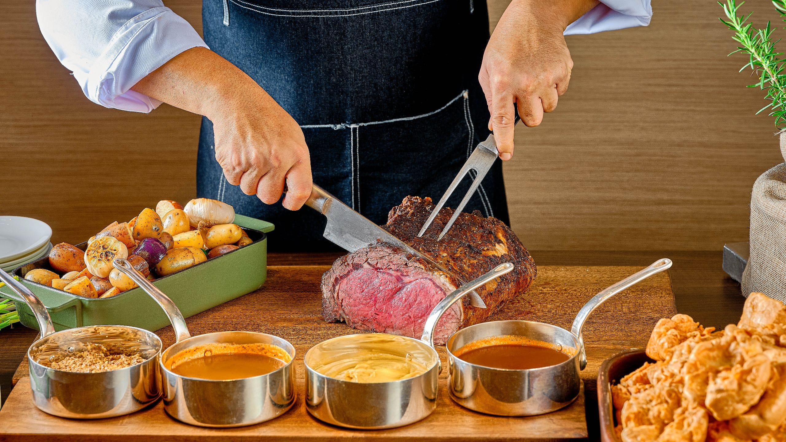 Global Prime Rib Carving Station