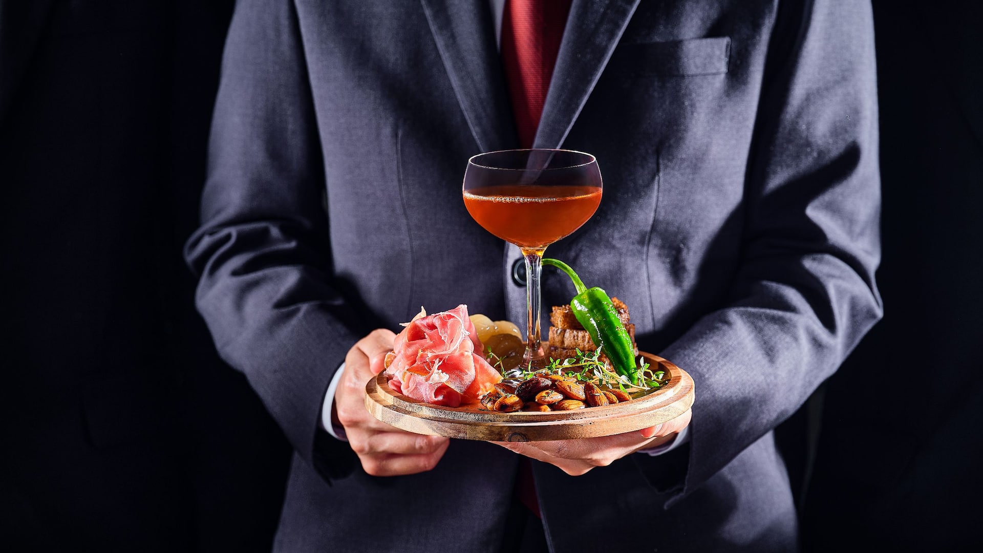 1 of 1 Global Individual Charcuterie With Cocktail