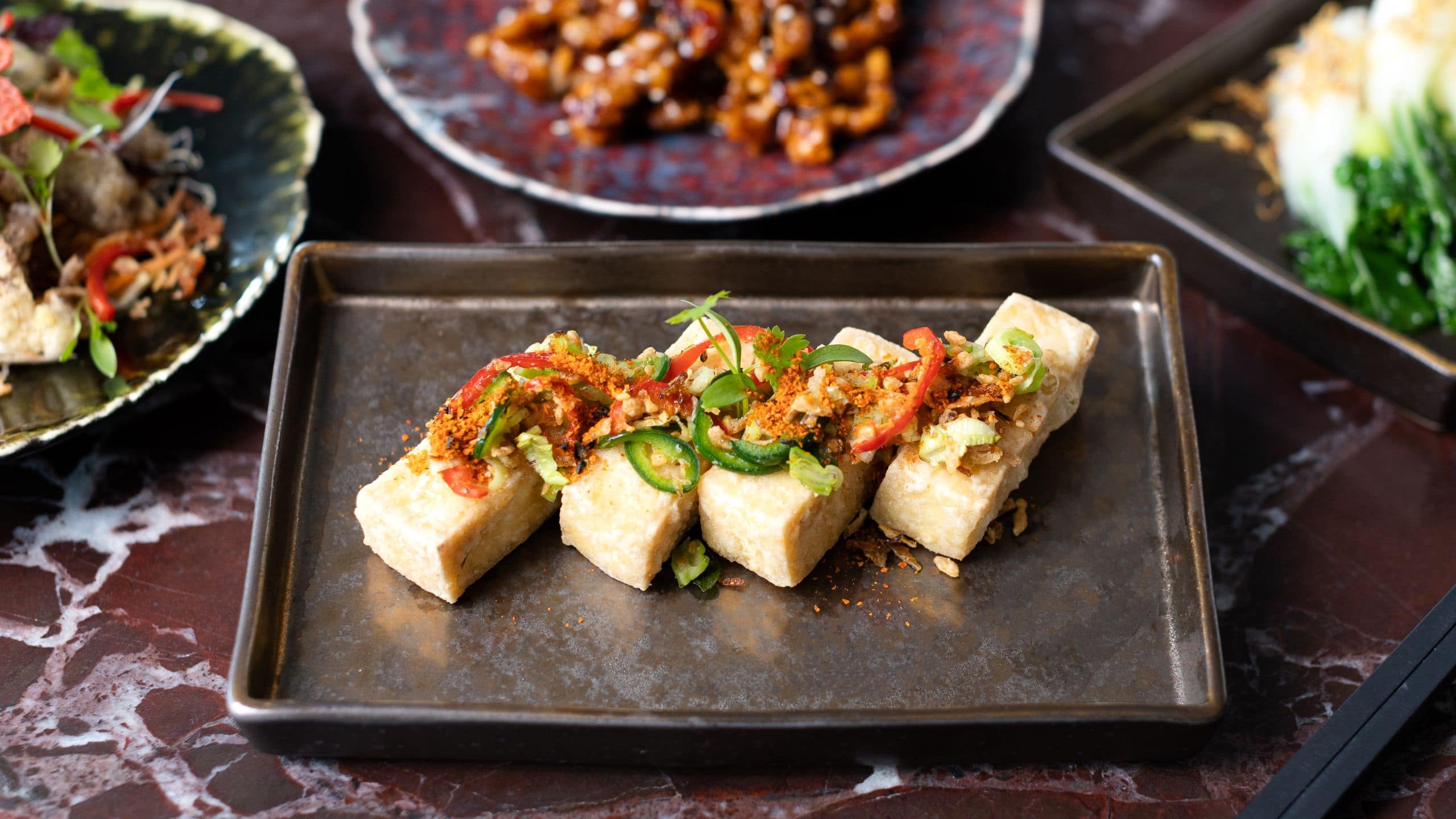 Hyatt Regency London Blackfriars Chinese Cricket Club Seven Spice Crispy Tofu