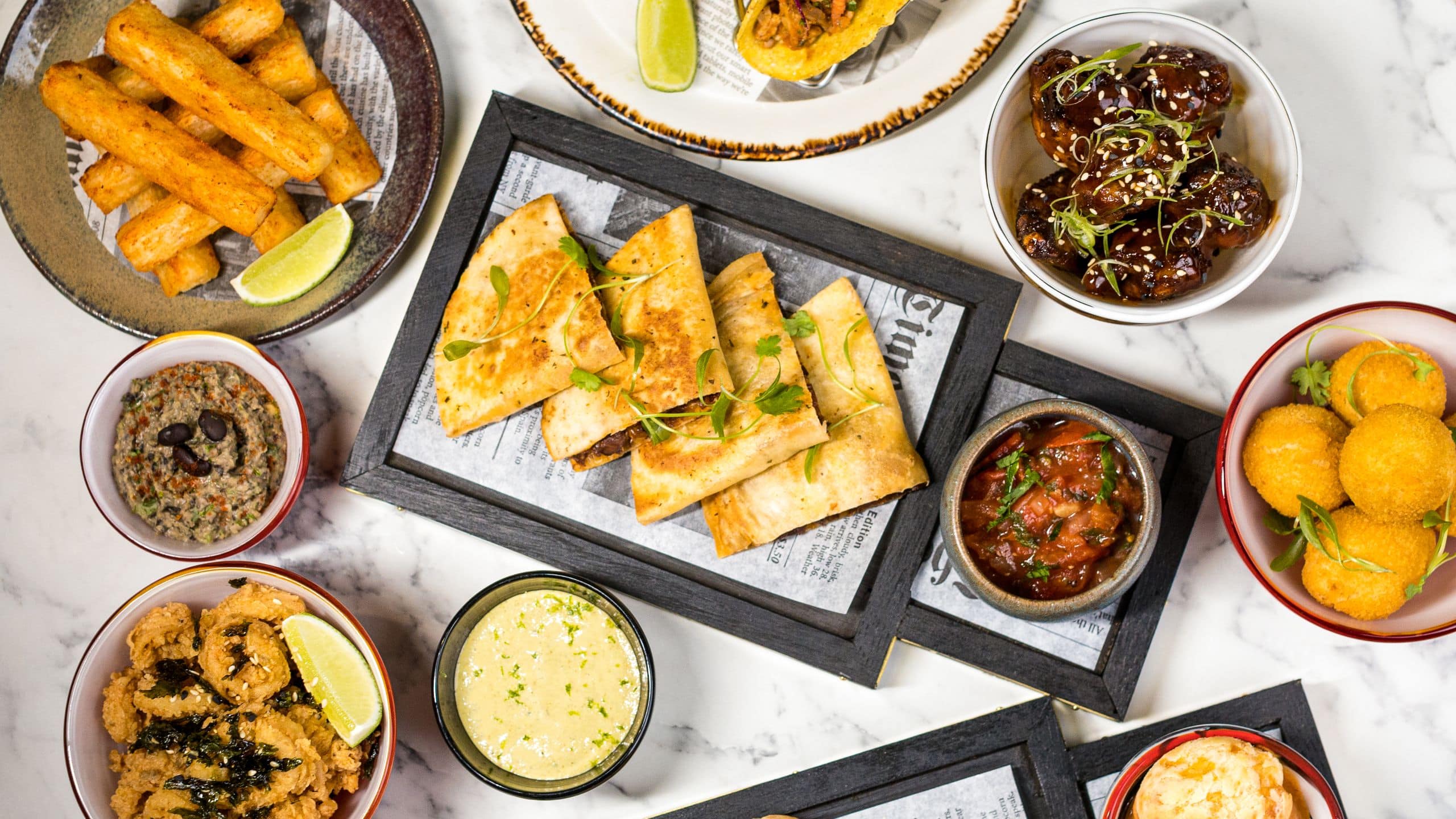 Hyatt Regency London Blackfriars The Leaf And Cane Bar Food