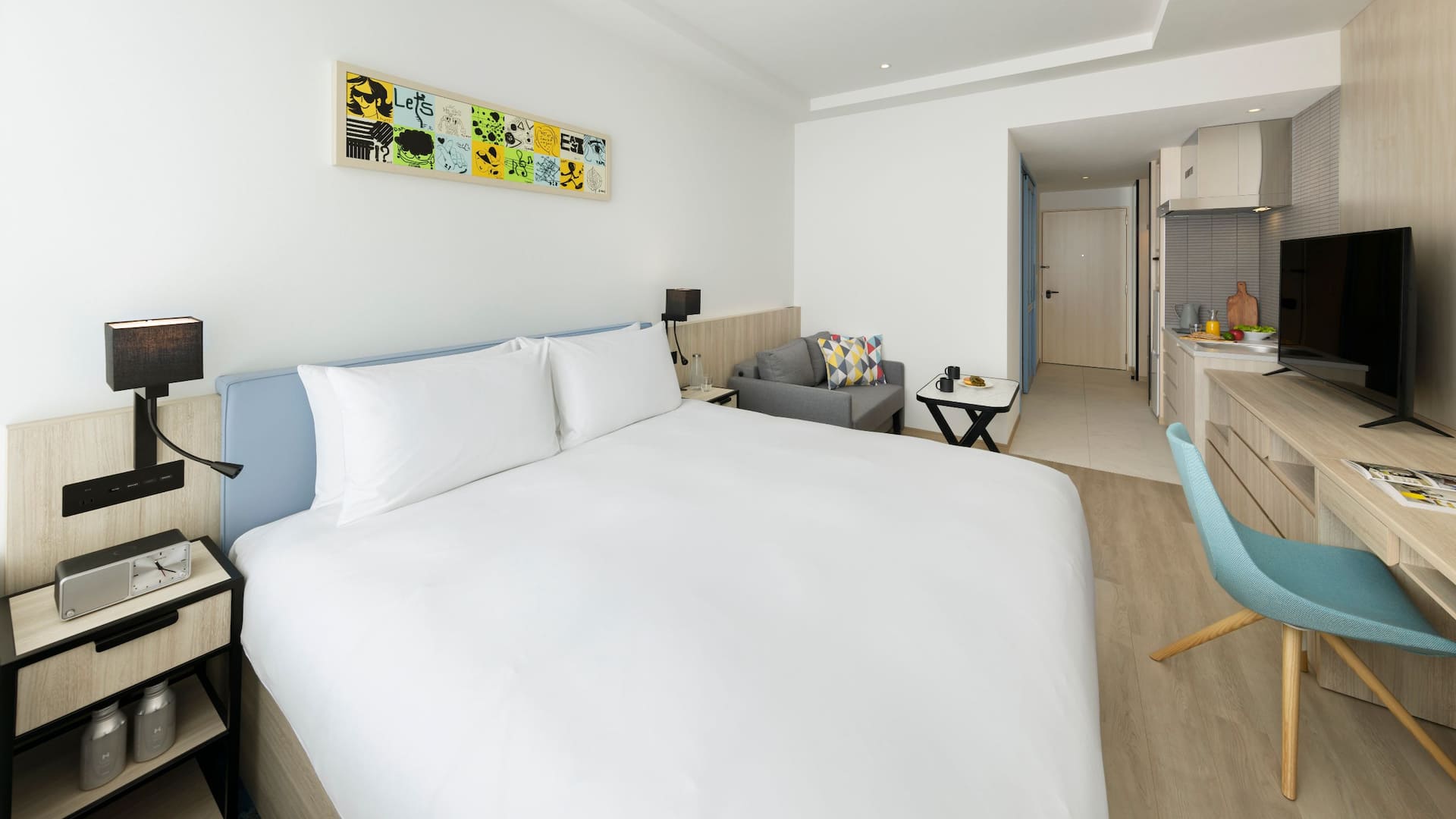 5 de 7 Hyatt House Tokyo Shibuya One King Bedroom