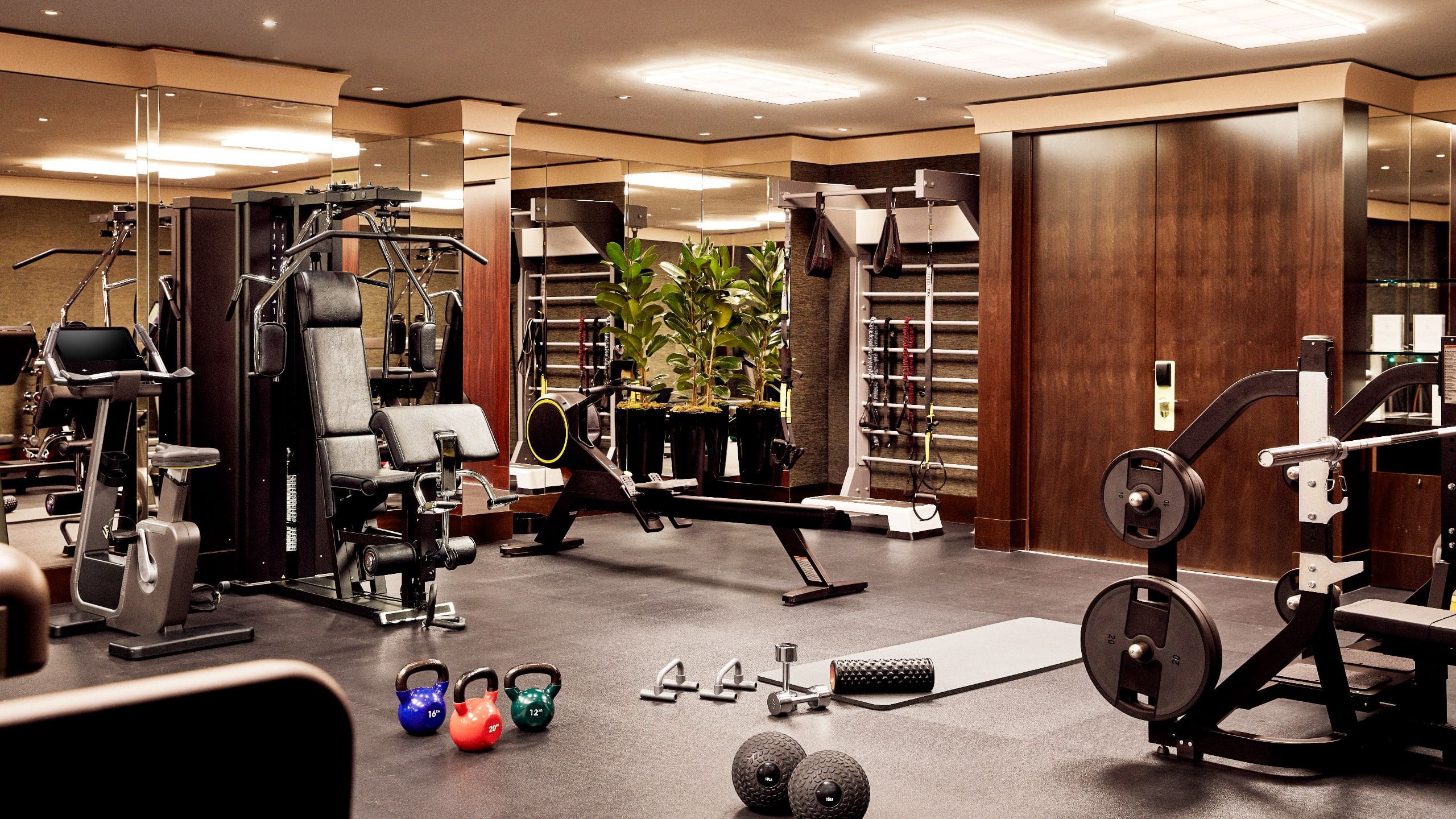 Fitness center at Park Hyatt Paris-Vendôme