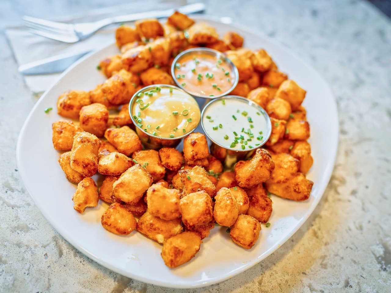 Block One Lounge Cheese Curds