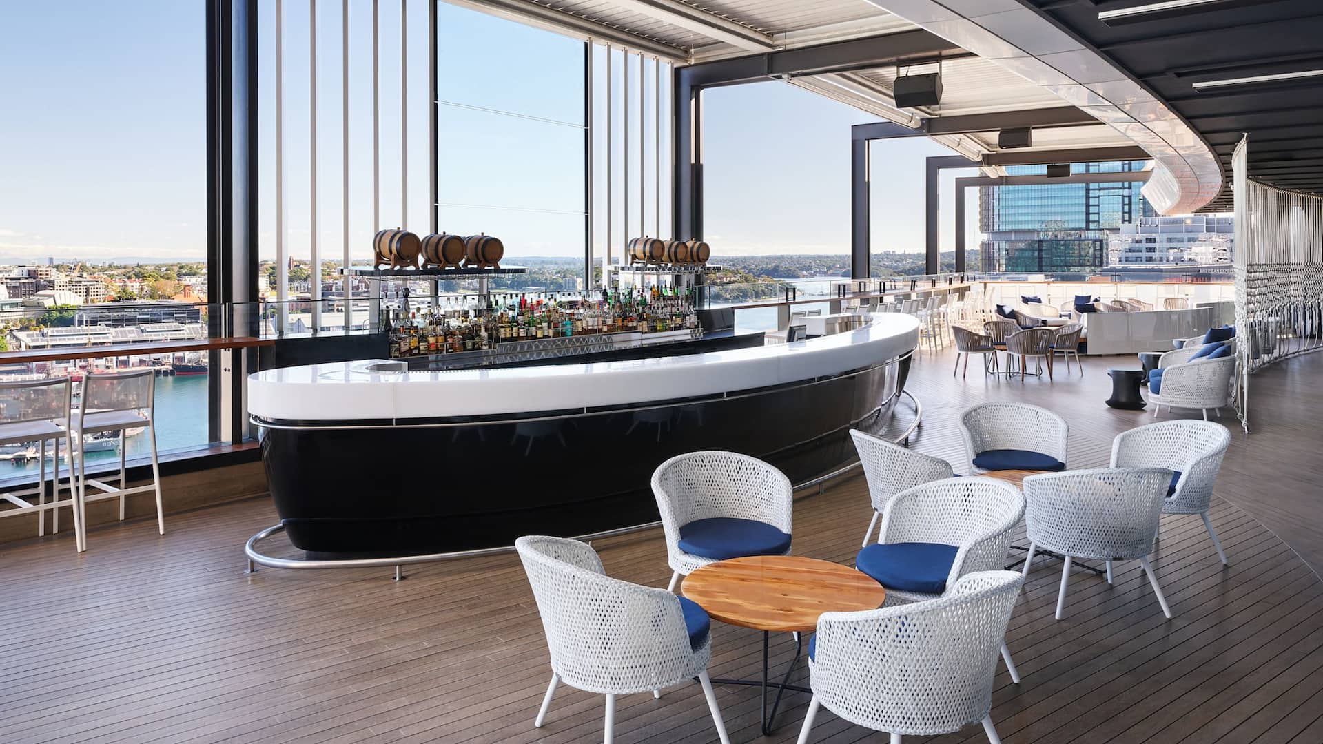 Hyatt Regency Sydney Zephyr Bar Daytime